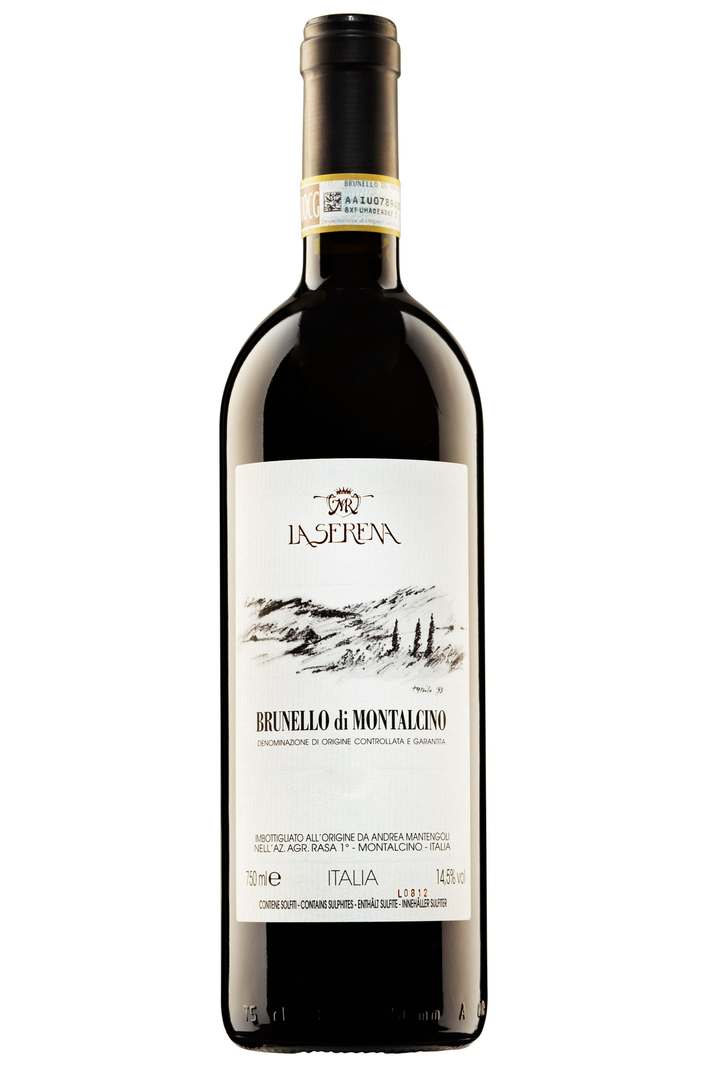 2015 Brunello di Montalcino, Gemini, Riserva, La Serena, Tuscany