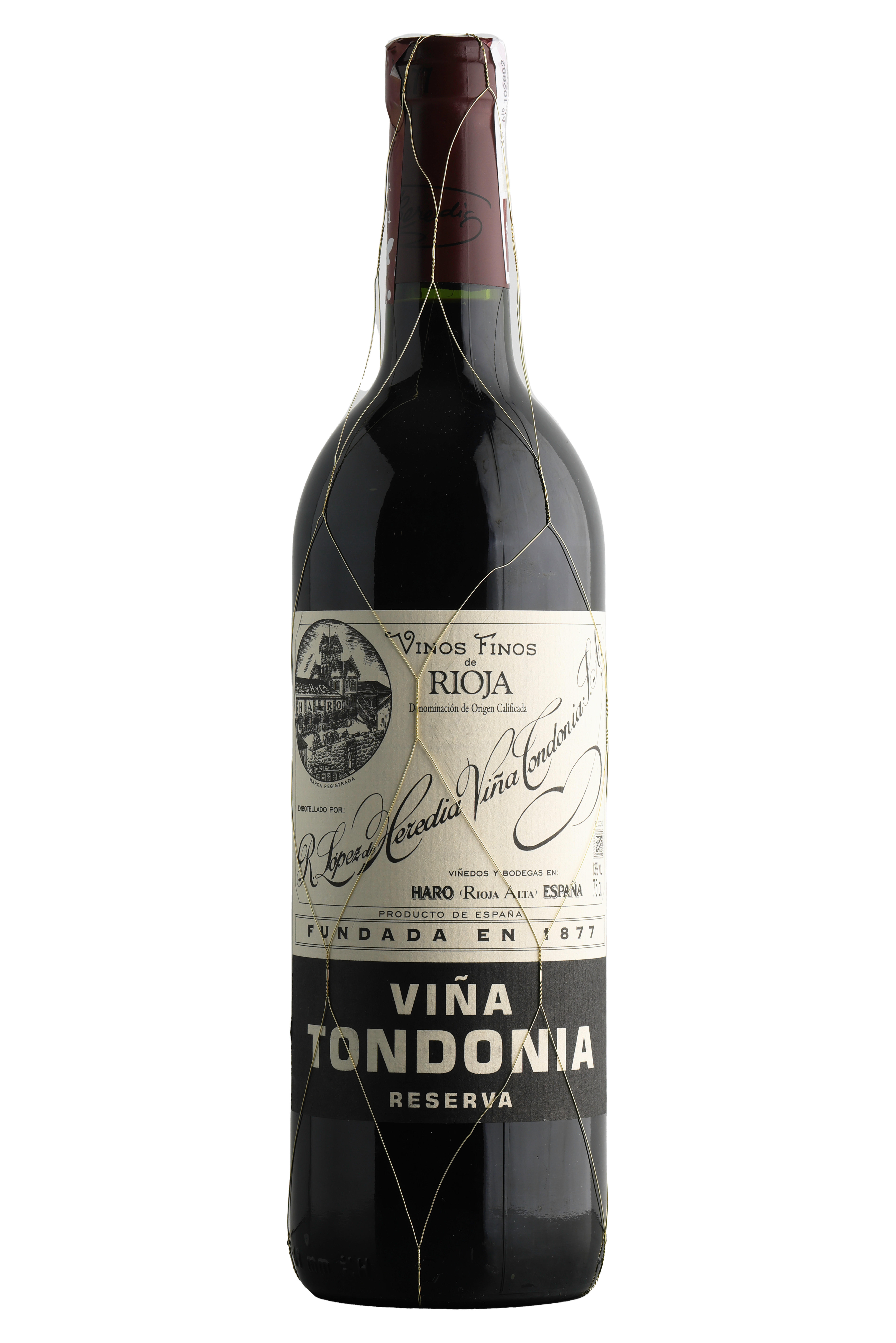 2012 Viña Tondonia Tinto, Reserva, Bodegas R. López de Heredia, Rioja, Spain