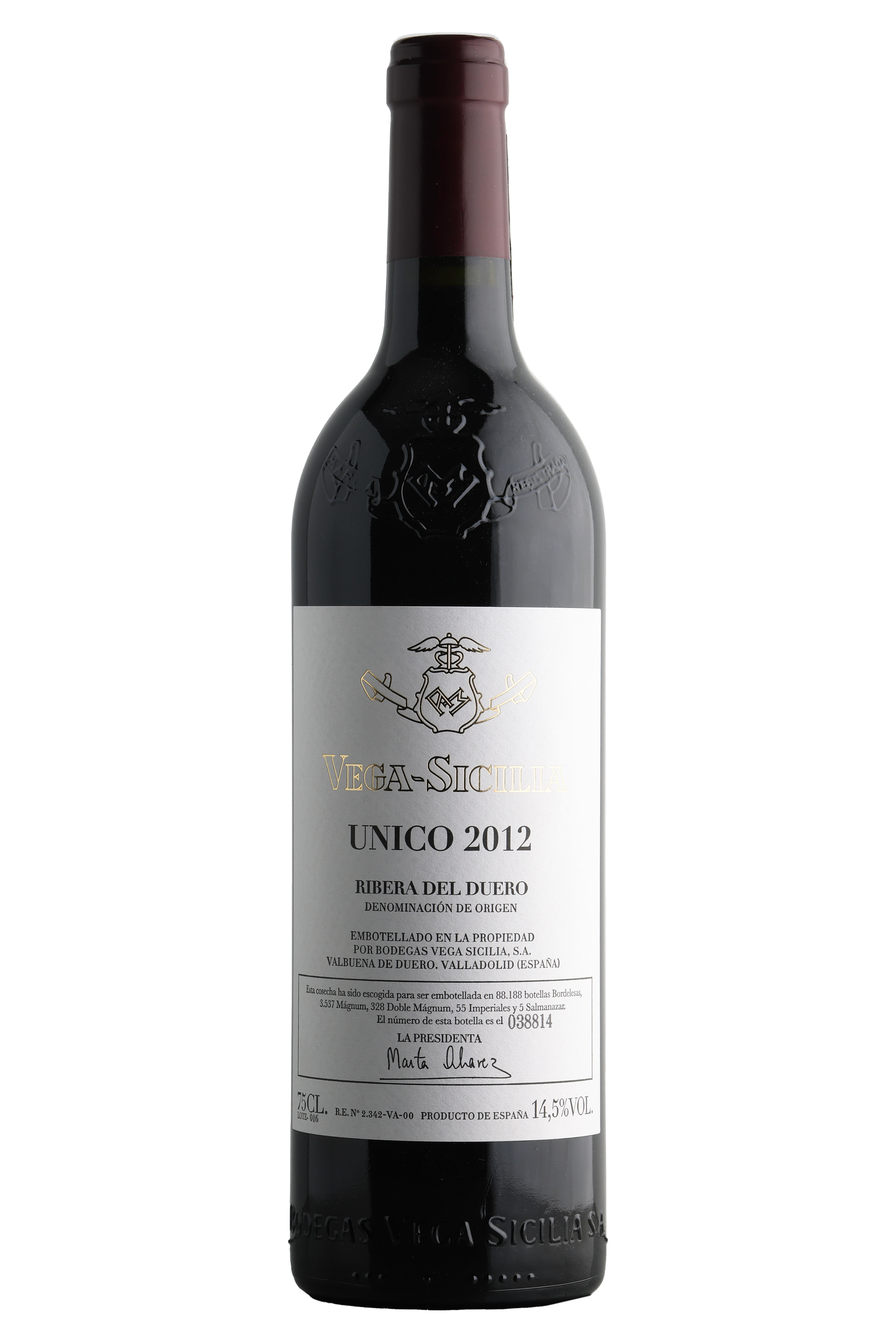 Único, Vega 2012 Sicilia, Buy Spain Wine & Duero, - Bros. Rudd del Berry Ribera