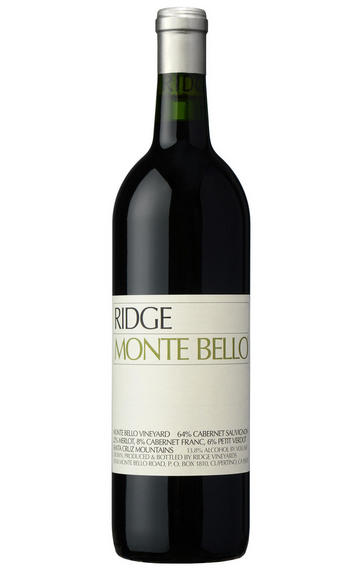 2012 Ridge Vineyards, Monte Bello, Santa Cruz Mountains, California, USA