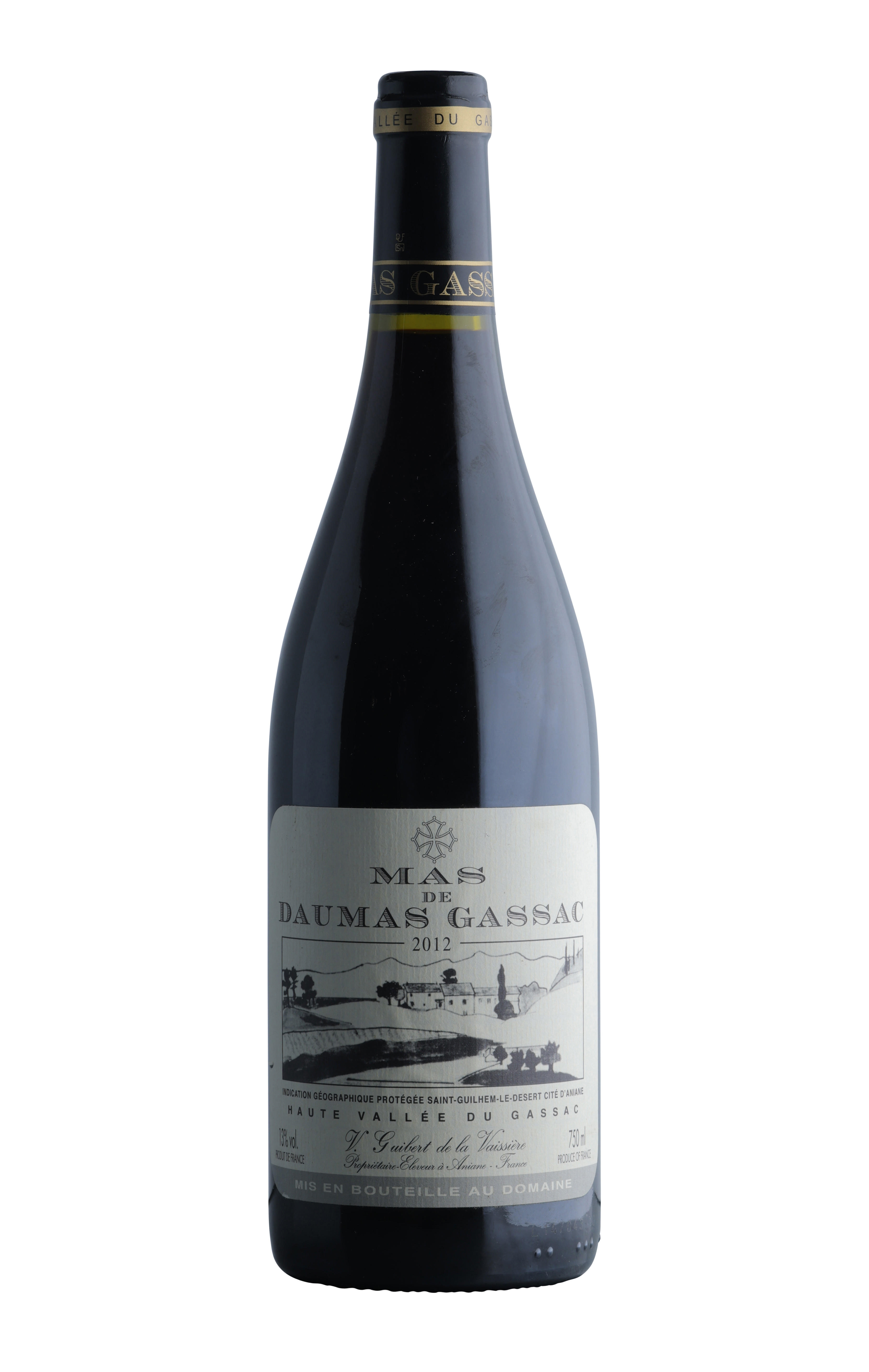 2012 Mas de Daumas Gassac, Rouge, Library Release, St Guilhem-le-Désert, Cité d’Aniane, Languedoc-Roussillon