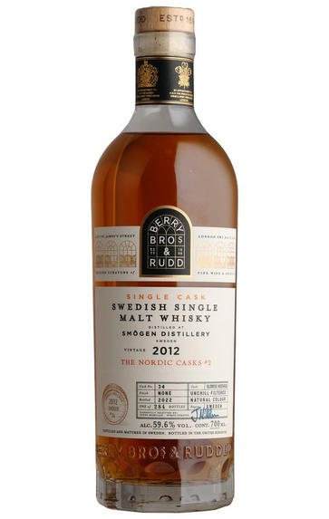 2012 Berry Bros. & Rudd Smögen, Cask Ref. 34, Single Malt Whisky, Sweden (59.6%)