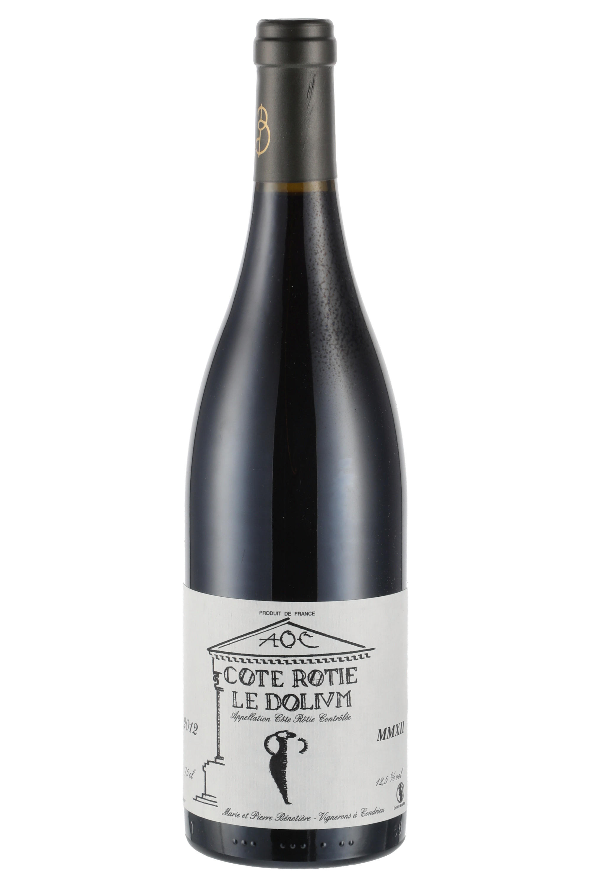 2012 Côte-Rôtie, Le Dolium, Marie & Pierre Bénetière, Rhône