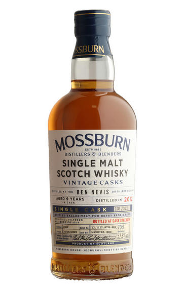 2012 Ben Nevis, Mossburn, Cask #401, BBR Exclusive, Highland, Single Malt Scotch Whisky (57.8%)