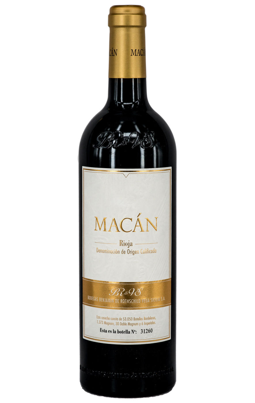2016 Macán, Bodegas Benjamin de Rothschild & Vega Sicilia, Rioja