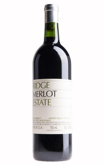 2013 Ridge Vineyards, Estate Merlot, Santa Cruz Mountains, California, USA