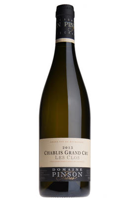 2013 Chablis, Les Clos, Grand Cru, Domaine Pinson Frères, Burgundy