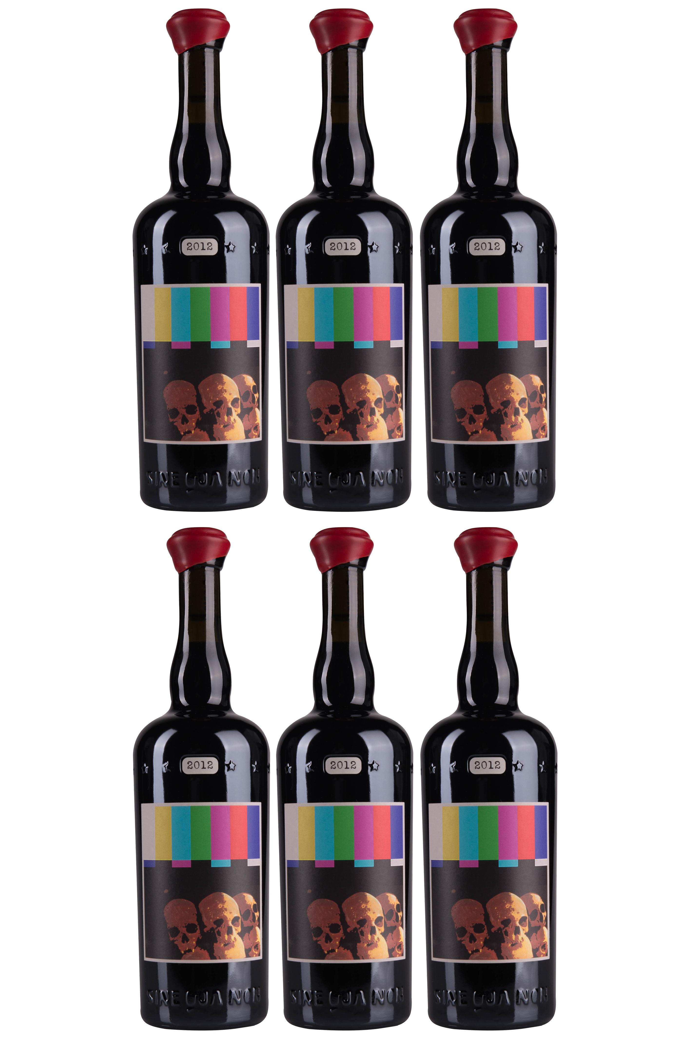 2013 Sine Qua Non, Le Coeur Gagne, Eleven Confessions (3 x Supplément Syrah, 3 x Jusqu'à l'Os Grenache), Six-bottle Assortment Case