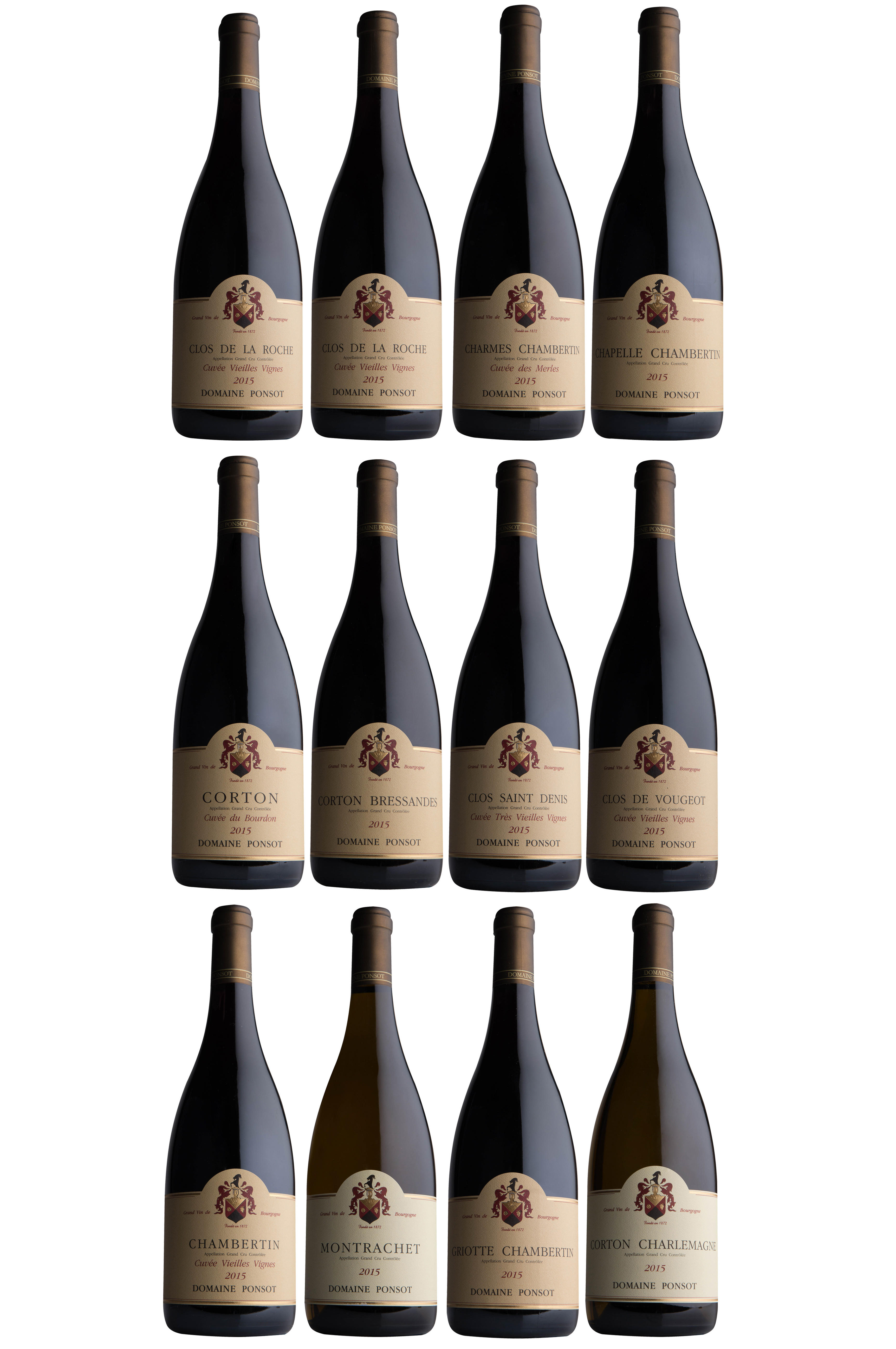 2013 Assortment Case, 1x CC,CB,CCDB,CDR GC,C,C,CC,LM,CC,CV,CSD, Ponsot