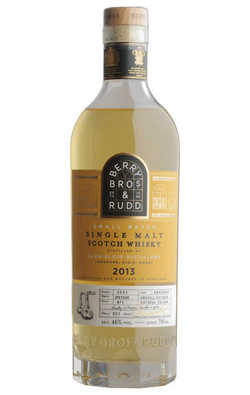 2013 Berry Bros. & Rudd Glen Elgin, Small Batch, Cask Ref. 800468/69/70, Bottled 2023, Speyside, Single Malt Scotch Whisky (46%)