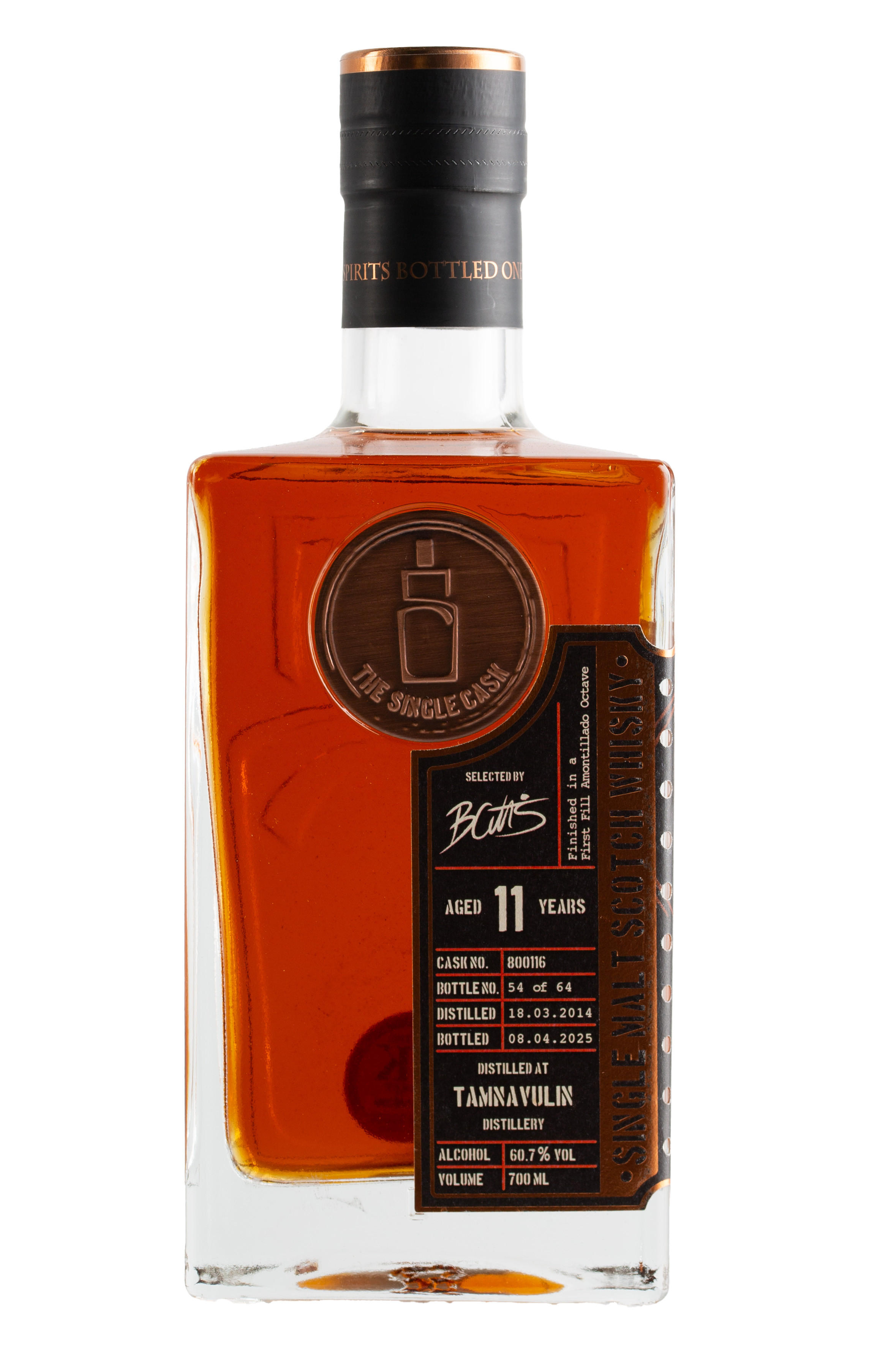 2014 Tamnavulin, 11-Year-Old, The Single Cask, Speyside, Single Malt Scotch Whisky (60.7%) bottle