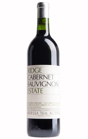 2015 Ridge Vineyards, Estate Cabernet Sauvignon, Santa Cruz Mountains, California, USA