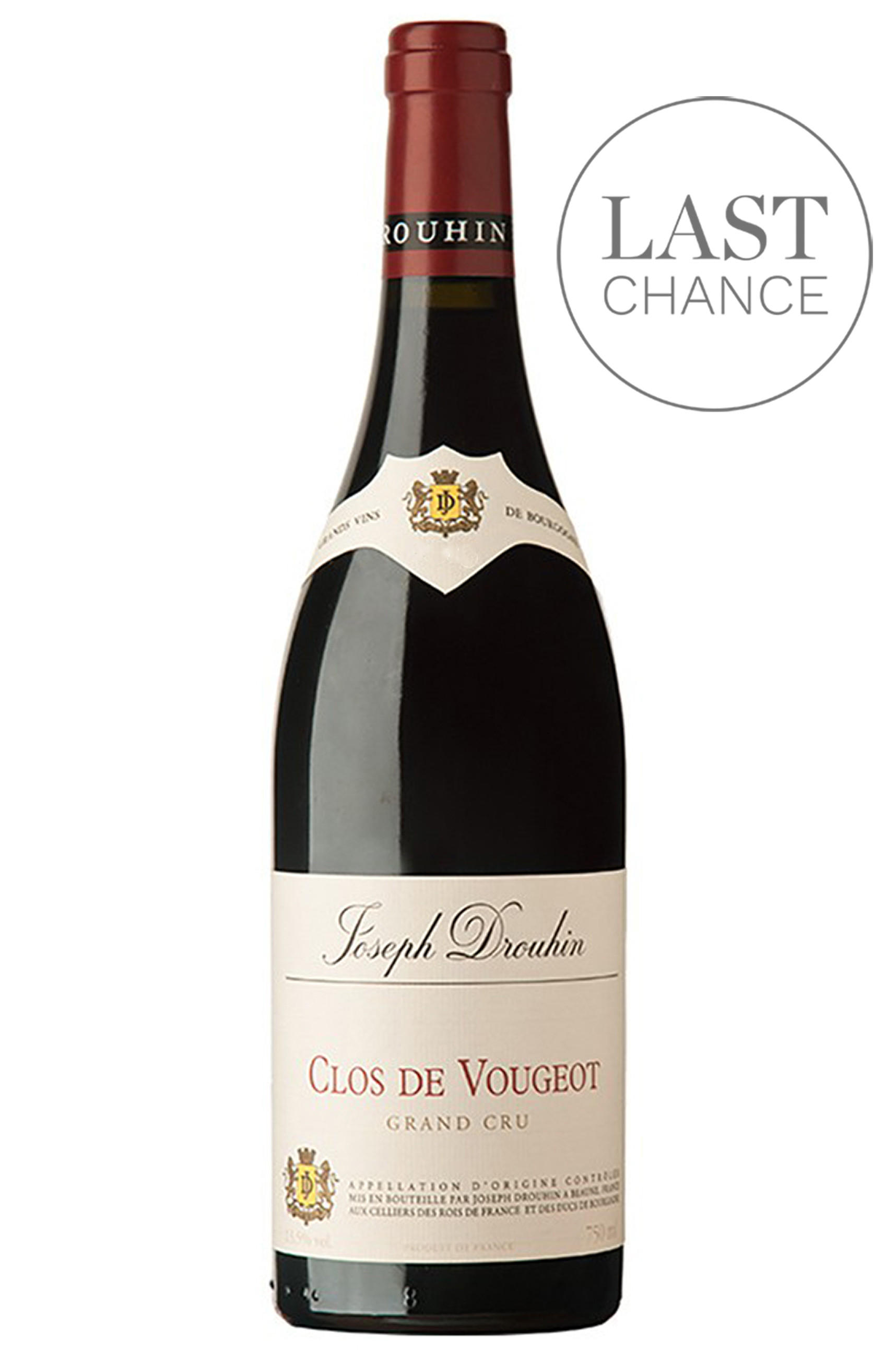 Nuits-St-Georges & Clos-de-Vougeot 2本セット 2013 Clos de Vougeot, Grand Cru, Joseph Drouhin, Burgundy