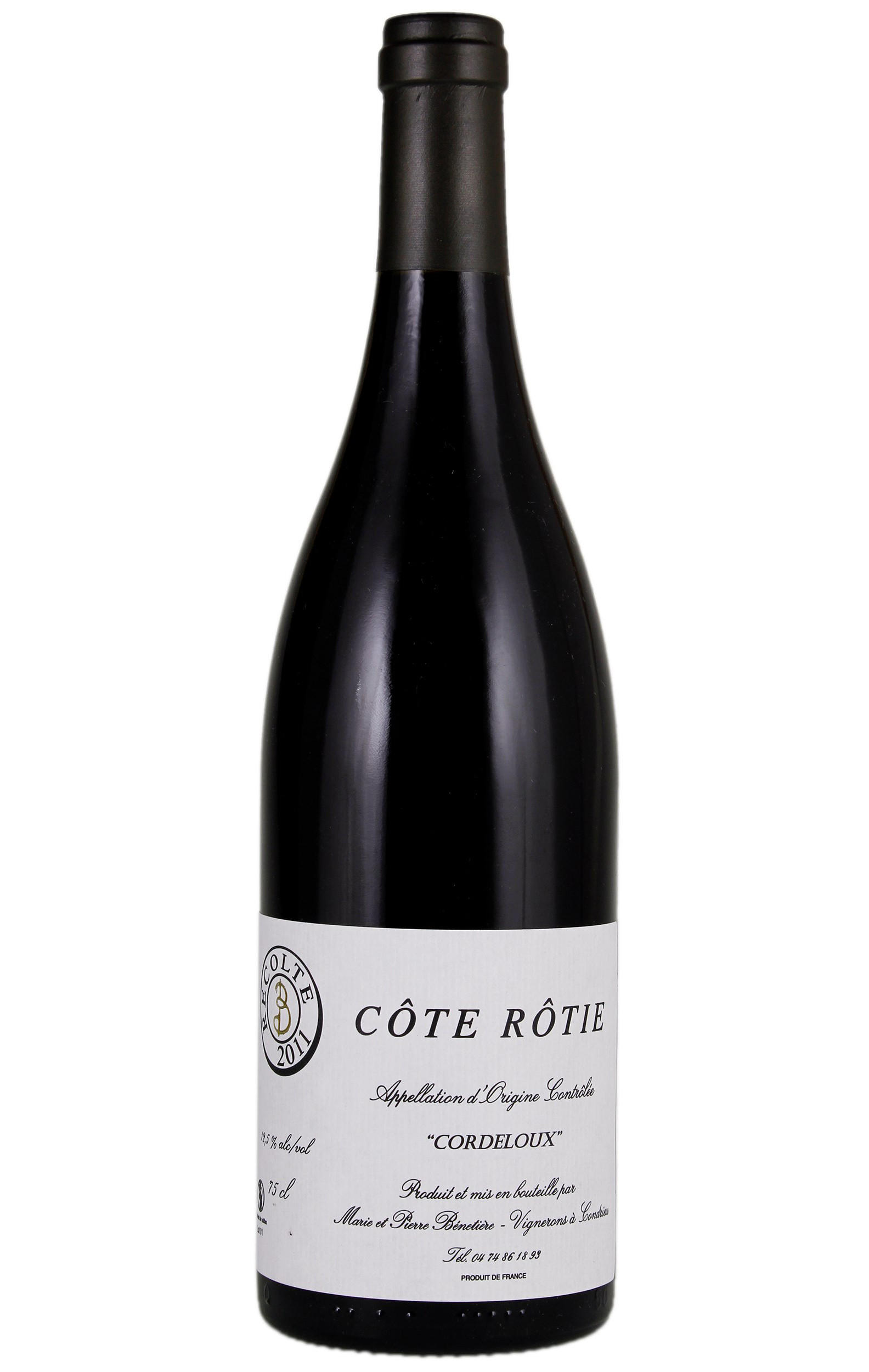 2015 Domaine Marie & Pierre Benetière, Cordeloux, Syrah, Vin de France