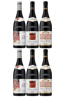 2015 Côte-Rôtie Trilogie (2 x Turque, 2 x Mouline, 2 x Landonne), E.Guigal, Rhône, Six-Bottle Assortment Case