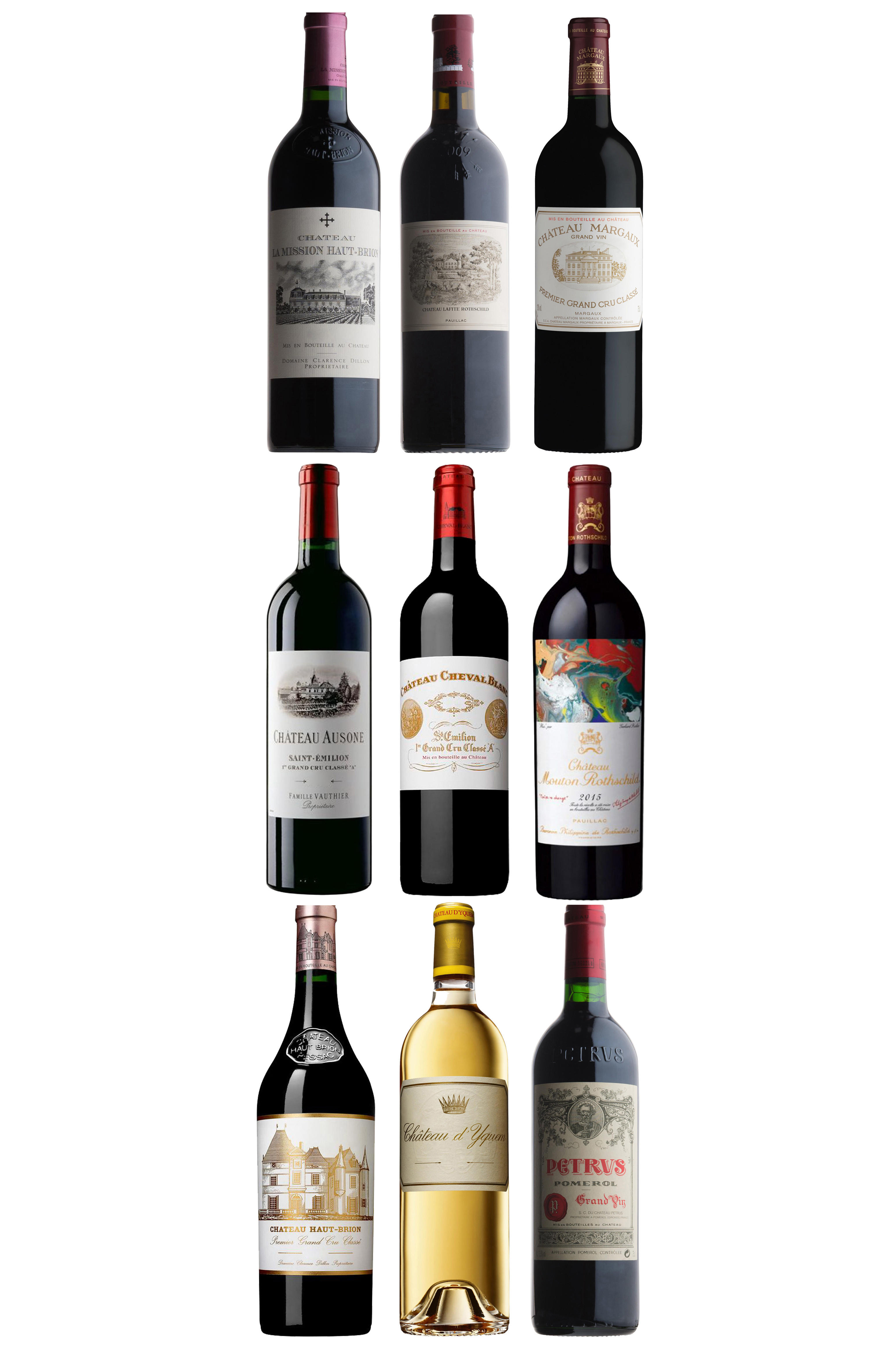 2015 Duclot Bordeaux Premier Cru, Nine-bottle Assortment Case
