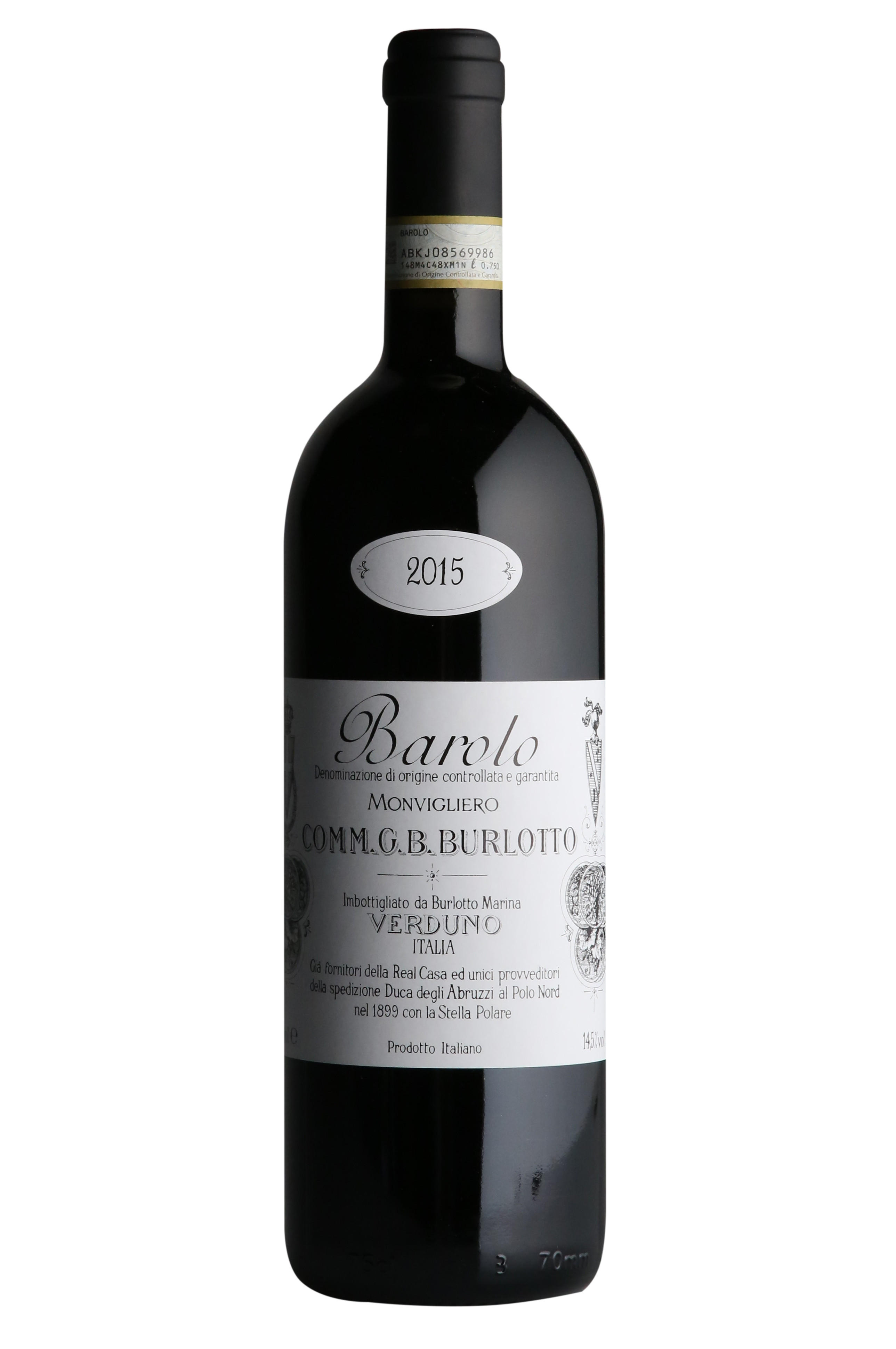 2015 Barolo, Monvigliero, Comm. G.B. Burlotto, Piedmont, Italy