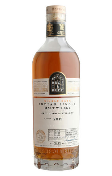 2015 Berry Bros. & Rudd Paul John, Cask No. 6414, Single Malt Indian Whisky (58.9%)