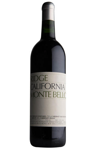 2016 Ridge Vineyards, Monte Bello, Santa Cruz Mountains, California, USA