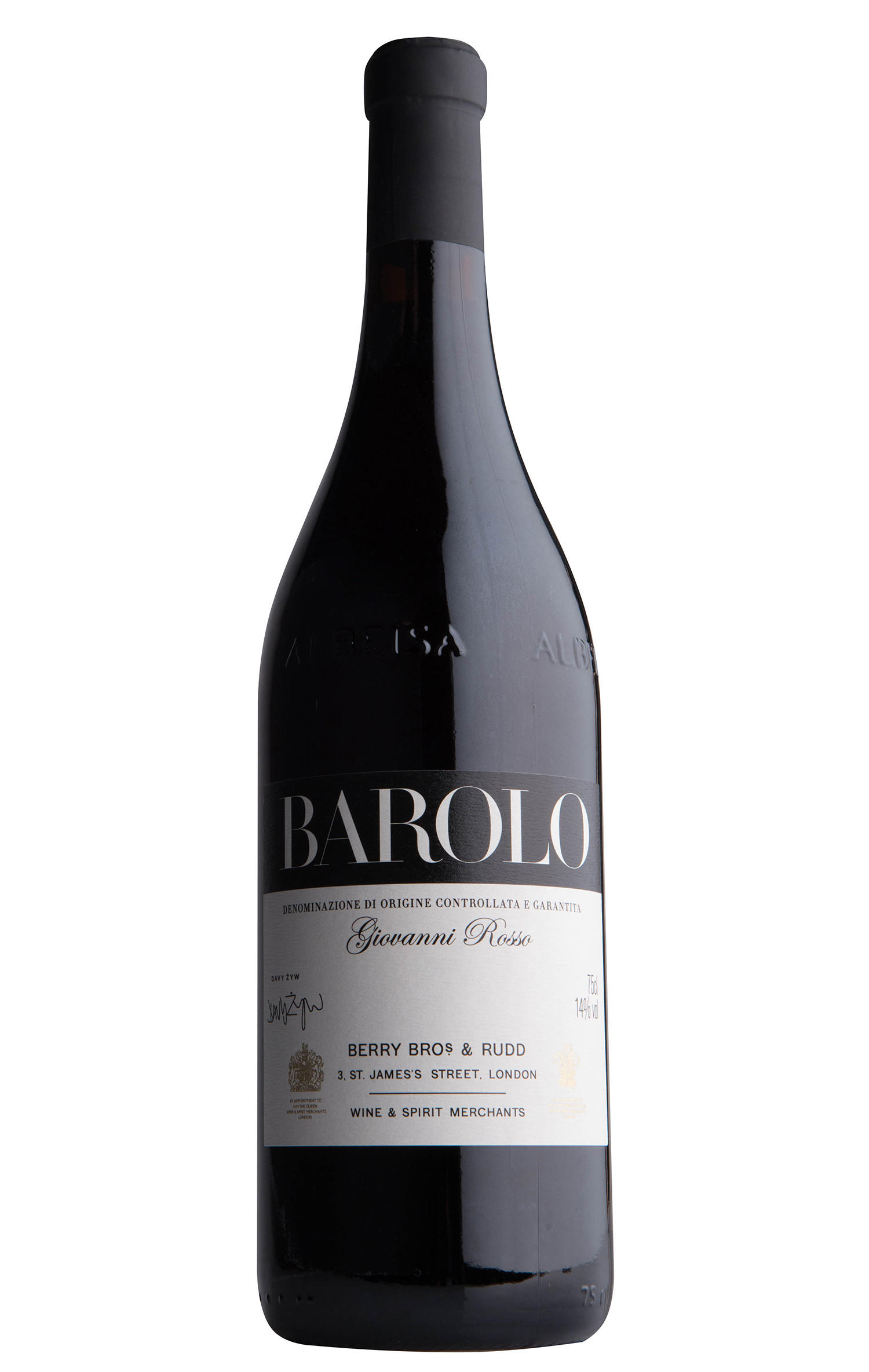 2016 Berry Bros. & Rudd Barolo by Giovanni Rosso, Piedmont, Italy