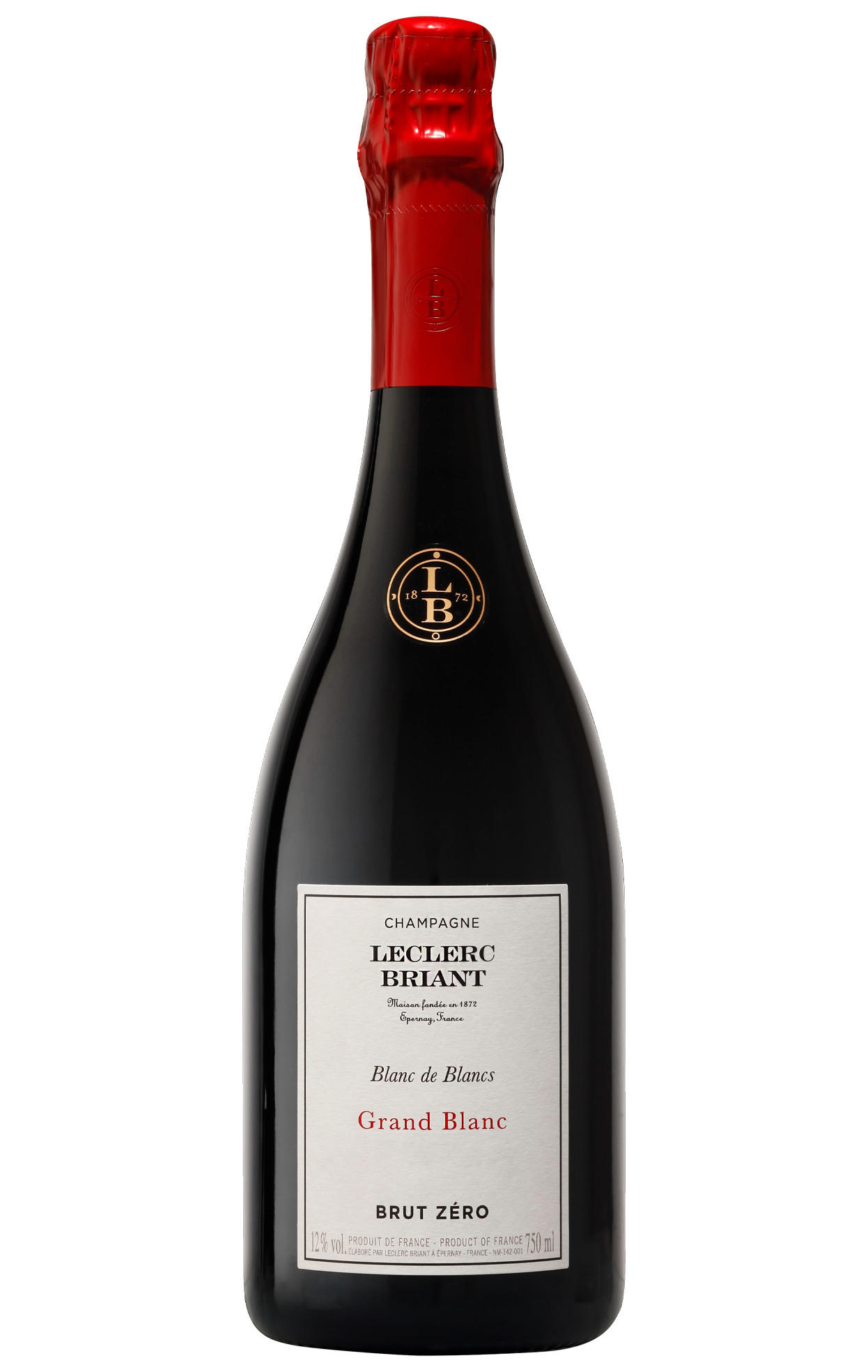2012 Champagne Leclerc Briant, Château d'Avize, Blanc de