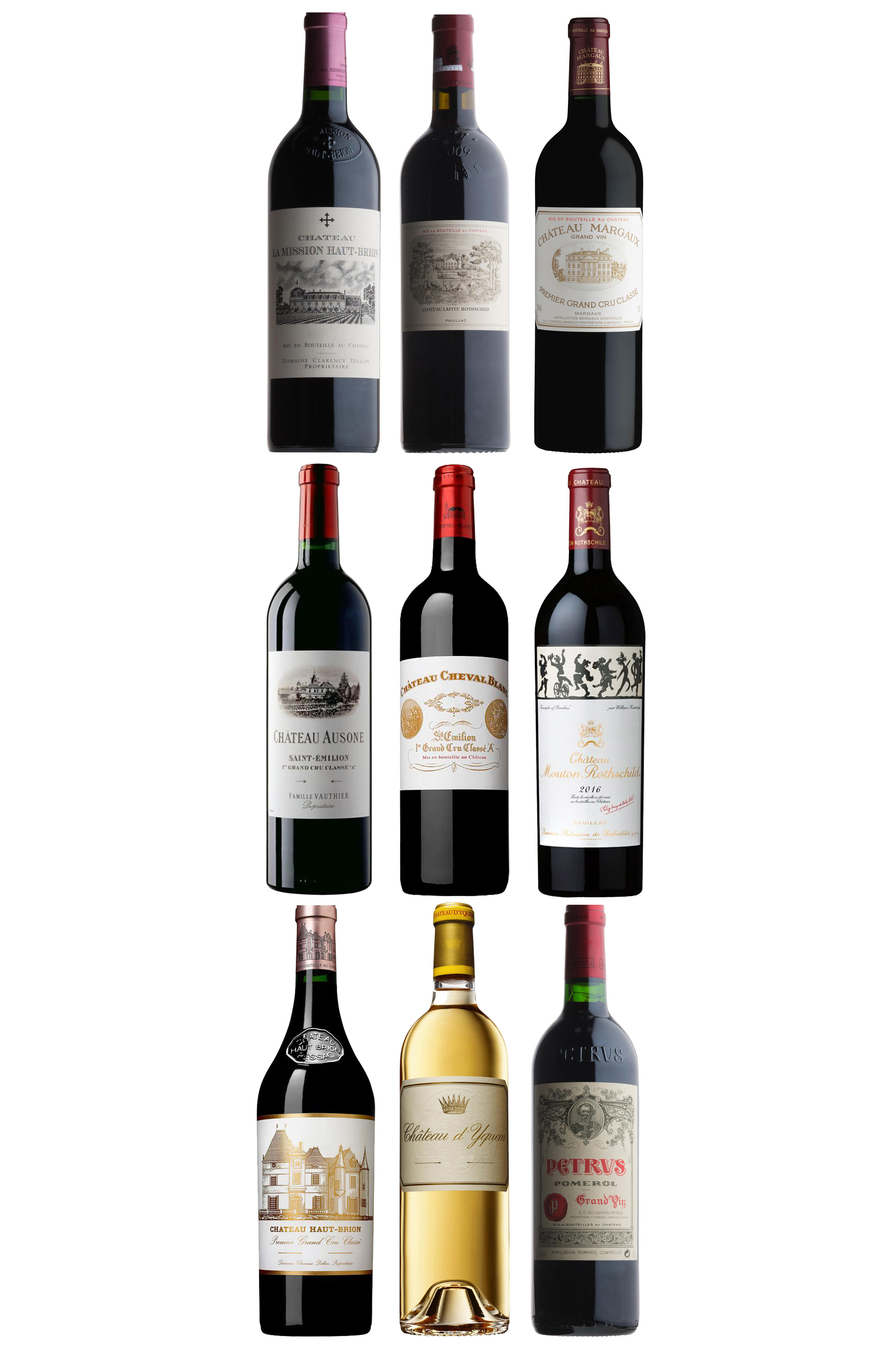 2016 Duclot Bordeaux Premier Cru, Nine-bottle Assortment Case