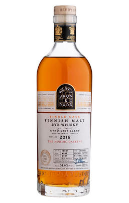 2016 Berry Bros. & Rudd Kyrö, Cask Ref. 16037, Malt Rye Whisky, Finland (54.6%)