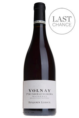 2017 Volnay, Clos de la Cave des Ducs, 1er Cru, Benjamin Leroux, Burgundy