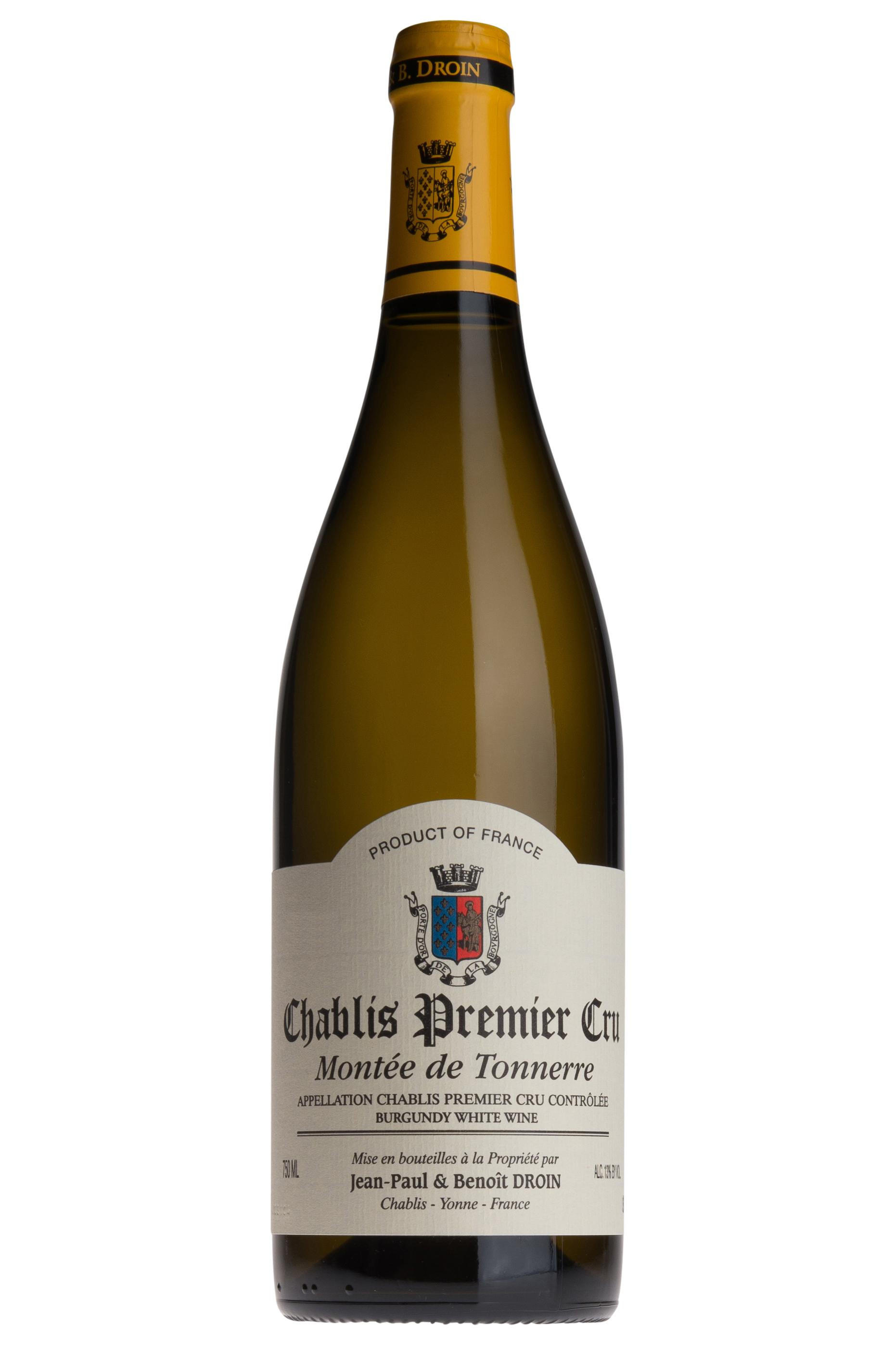 2017 Chablis, Montée de Tonnerre, 1er Cru, Jean-Paul & Benoît Droin, Burgundy
