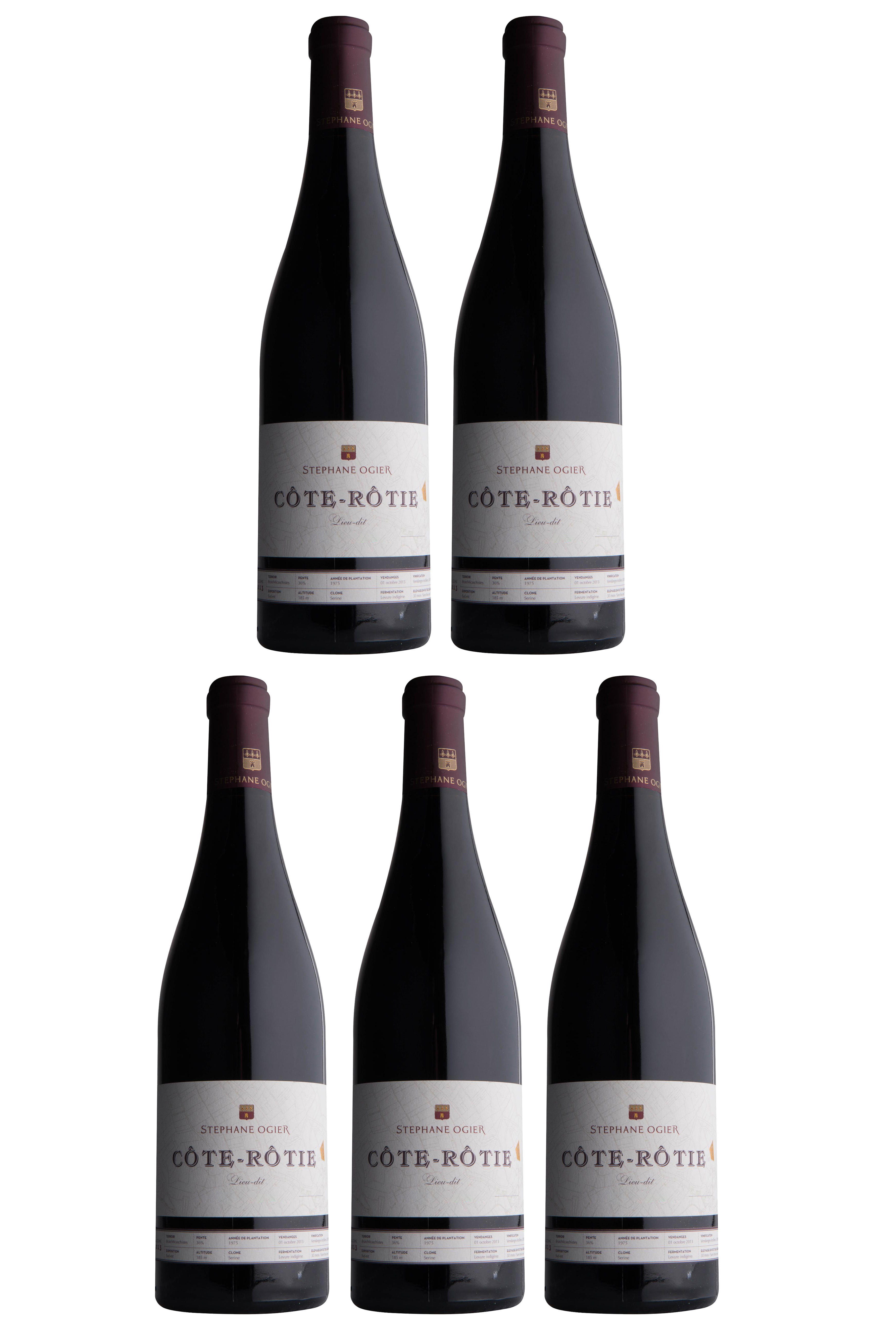 2017 Domaine Stéphane Ogier, Sélection de Lieux Dits, 5-Bottle Mixed Case