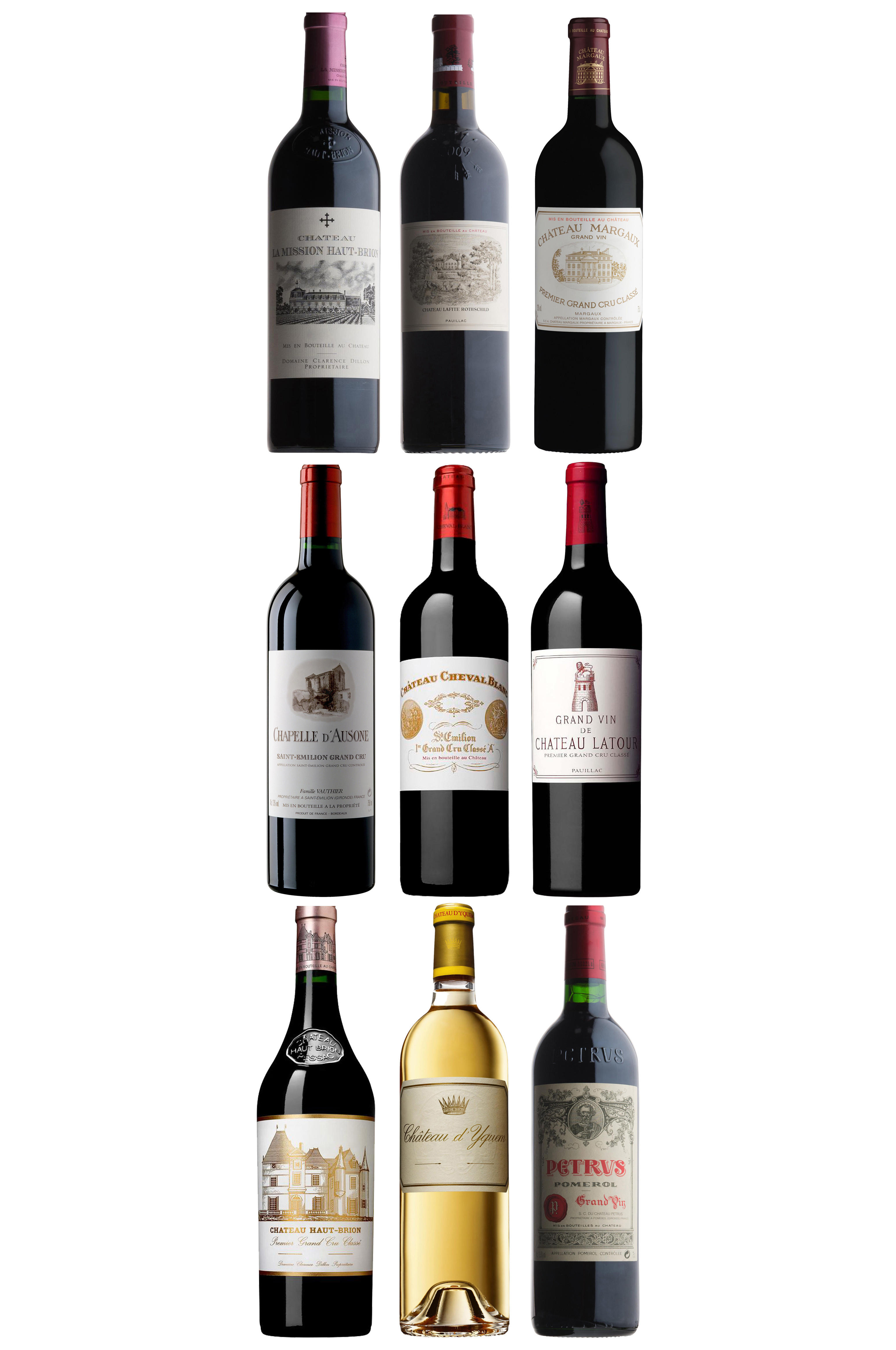 2017 Duclot Bordeaux Premier Cru, Nine-bottle Assortment Case