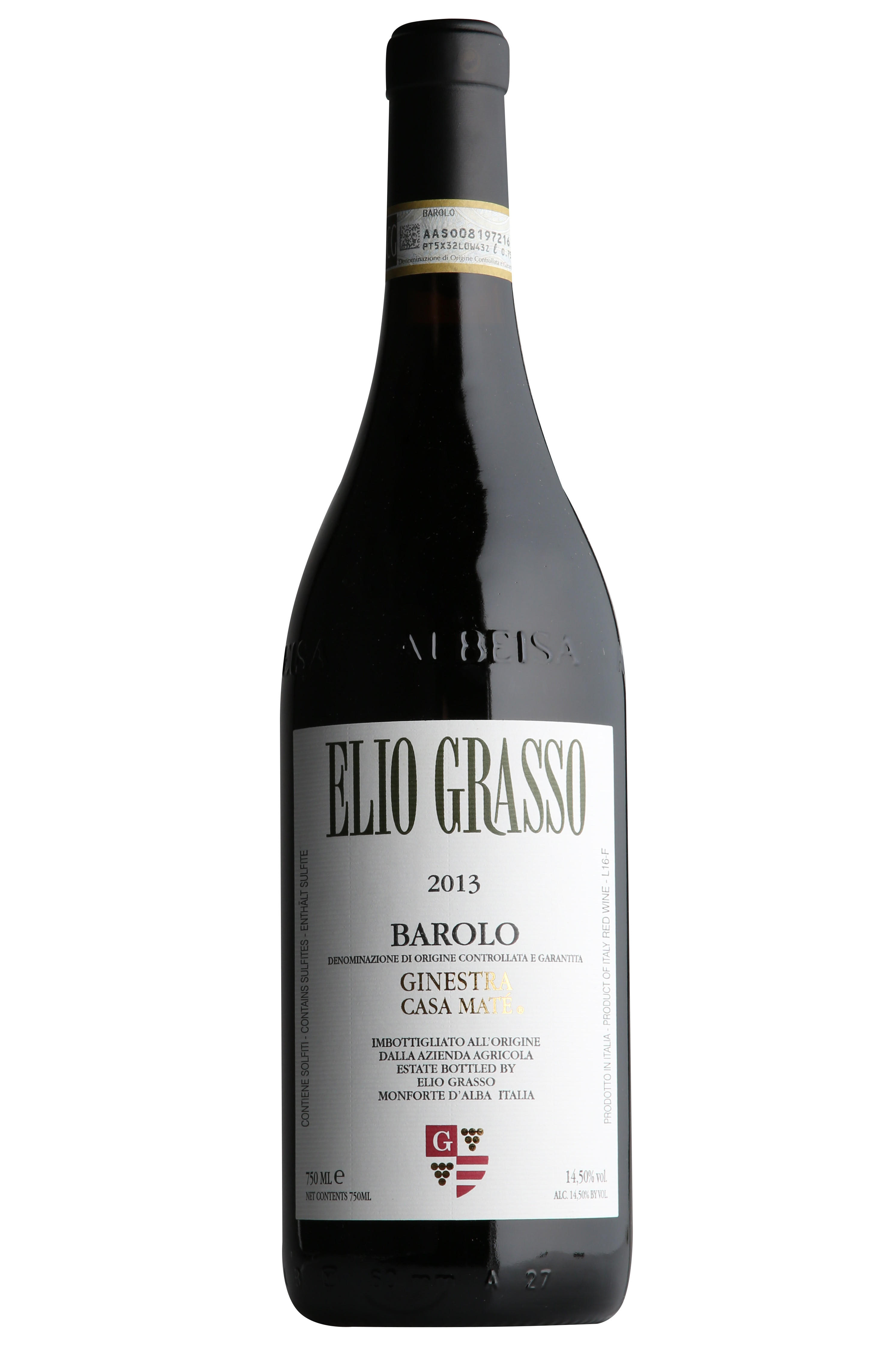 2017 Barolo, Ginestra Casa Matè, Elio Grasso, Piedmont, Italy