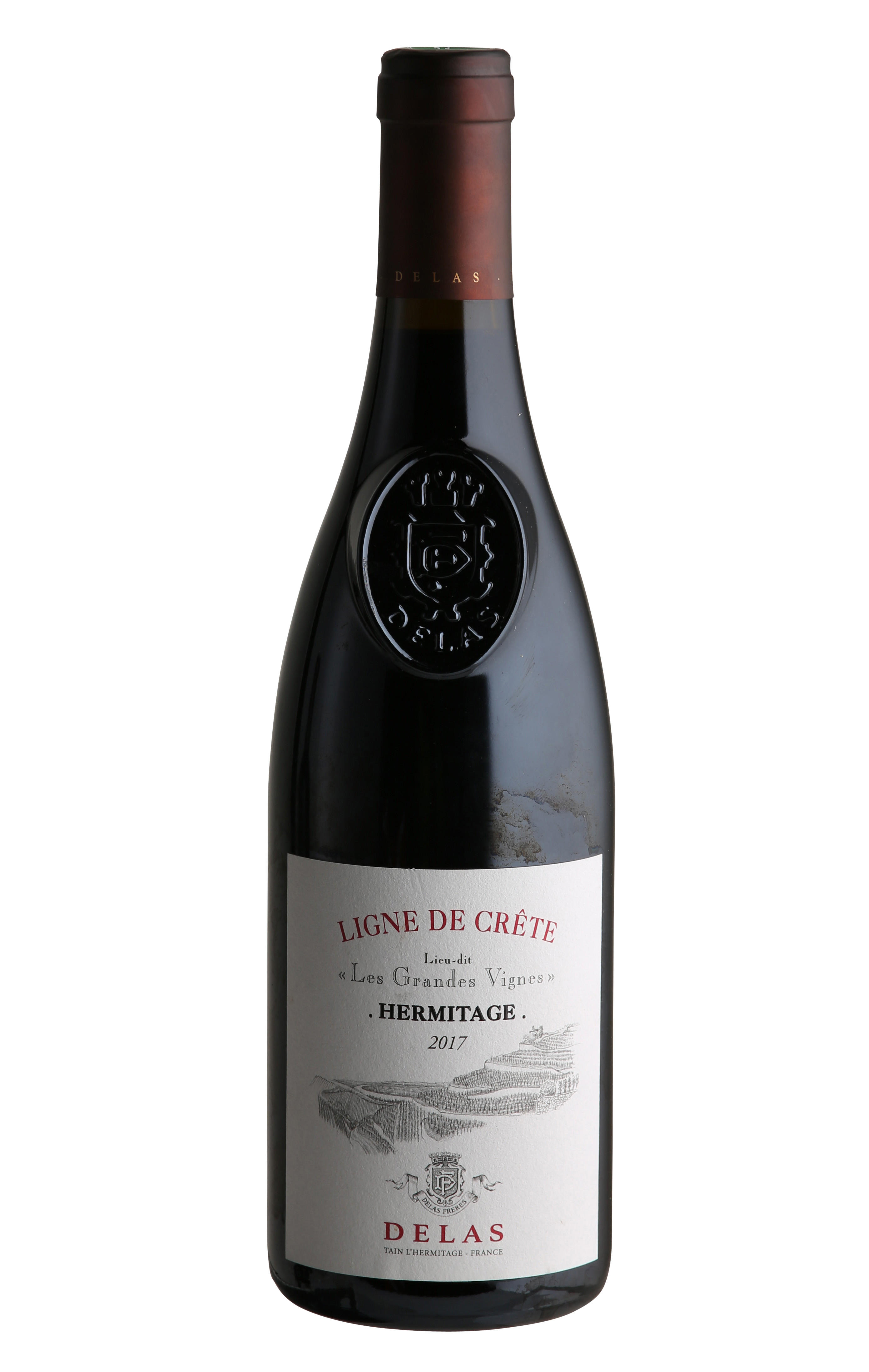 2017 Hermitage, Ligne de Crête, Les Grandes Vignes, Delas Frères, Rhône