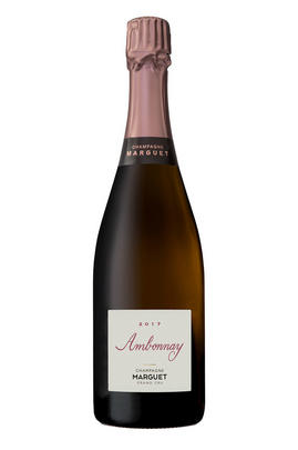 2017 Champagne Marguet, Ambonnay Rosé , Grand Cru, Extra Brut