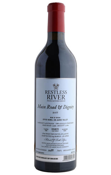 2017 Restless River, Main Road and Dignity Cabernet Sauvignon, Hemel en Aarde, South Africa