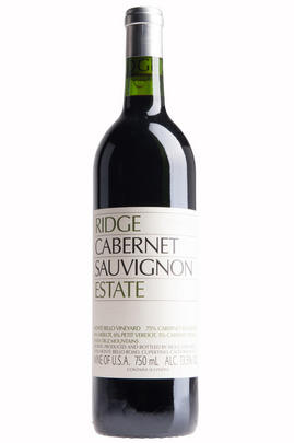 2018 Ridge Vineyards, Estate Cabernet Sauvignon, Santa Cruz Mountains, California, USA