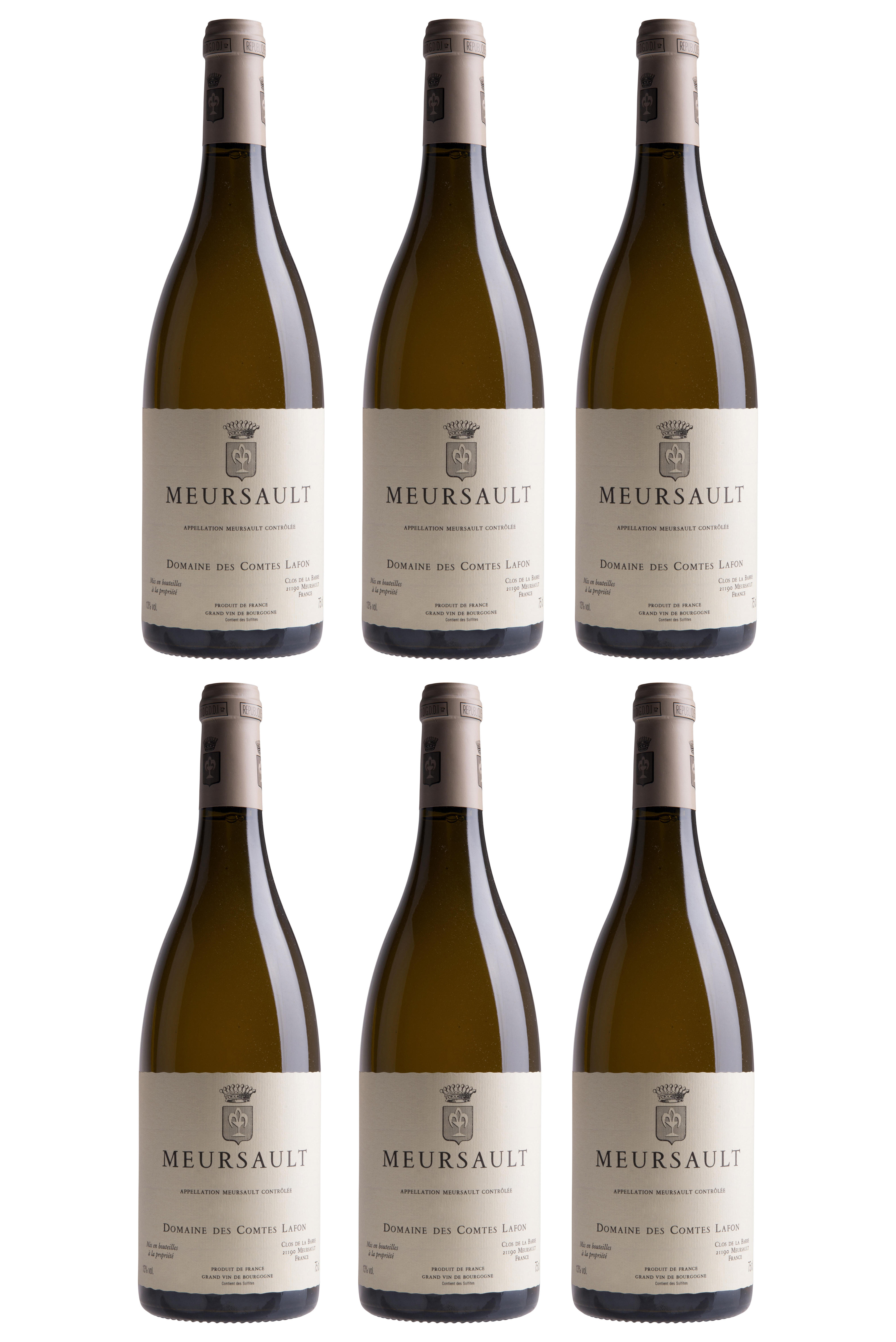 2018 Meursault, Les Six Climats, Comtes Lafon, Six-Bottle Assortment Case