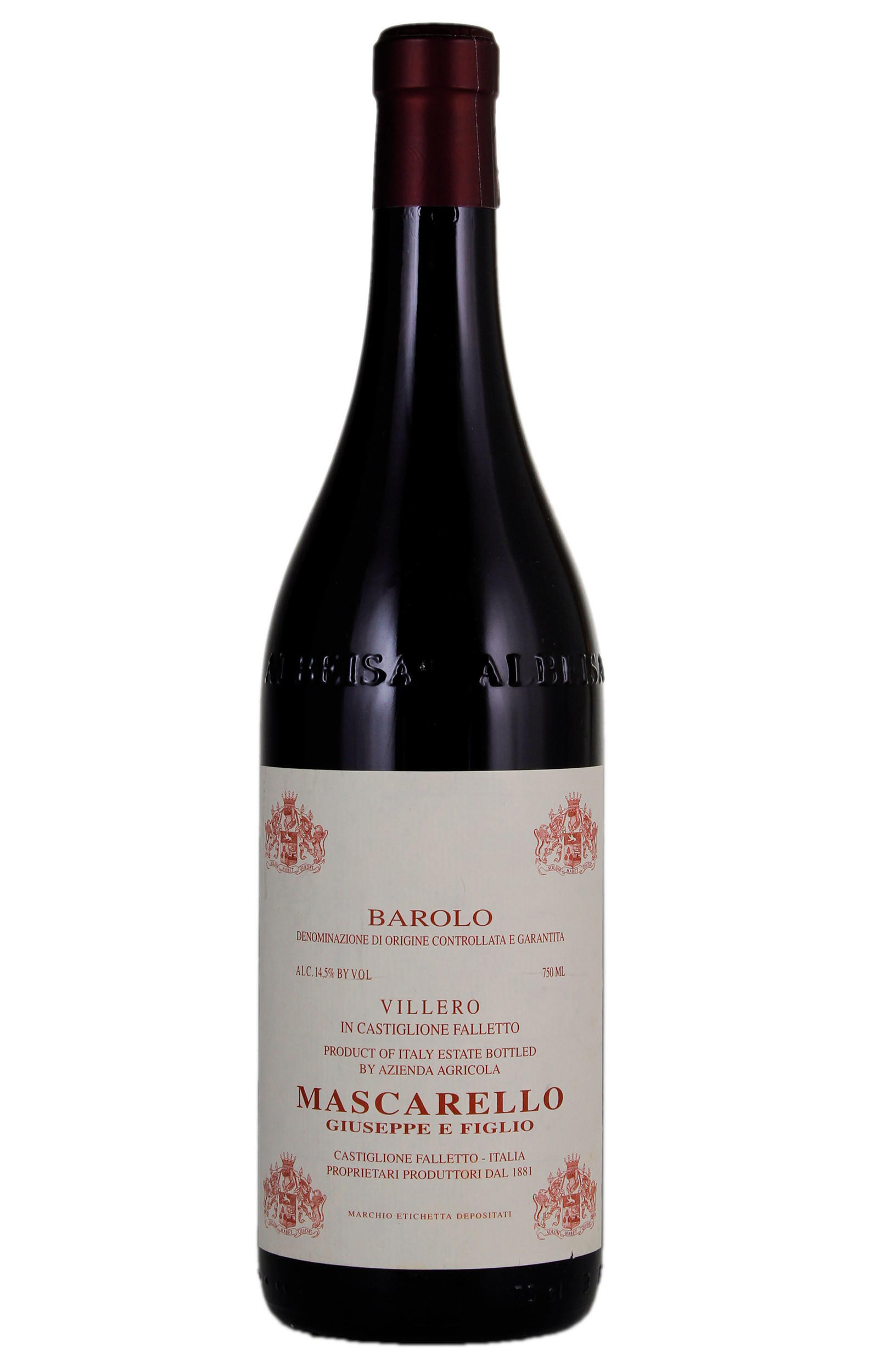 2018 Barolo, Villero, Mascarello Giuseppe & Figlio, Piedmont, Italy