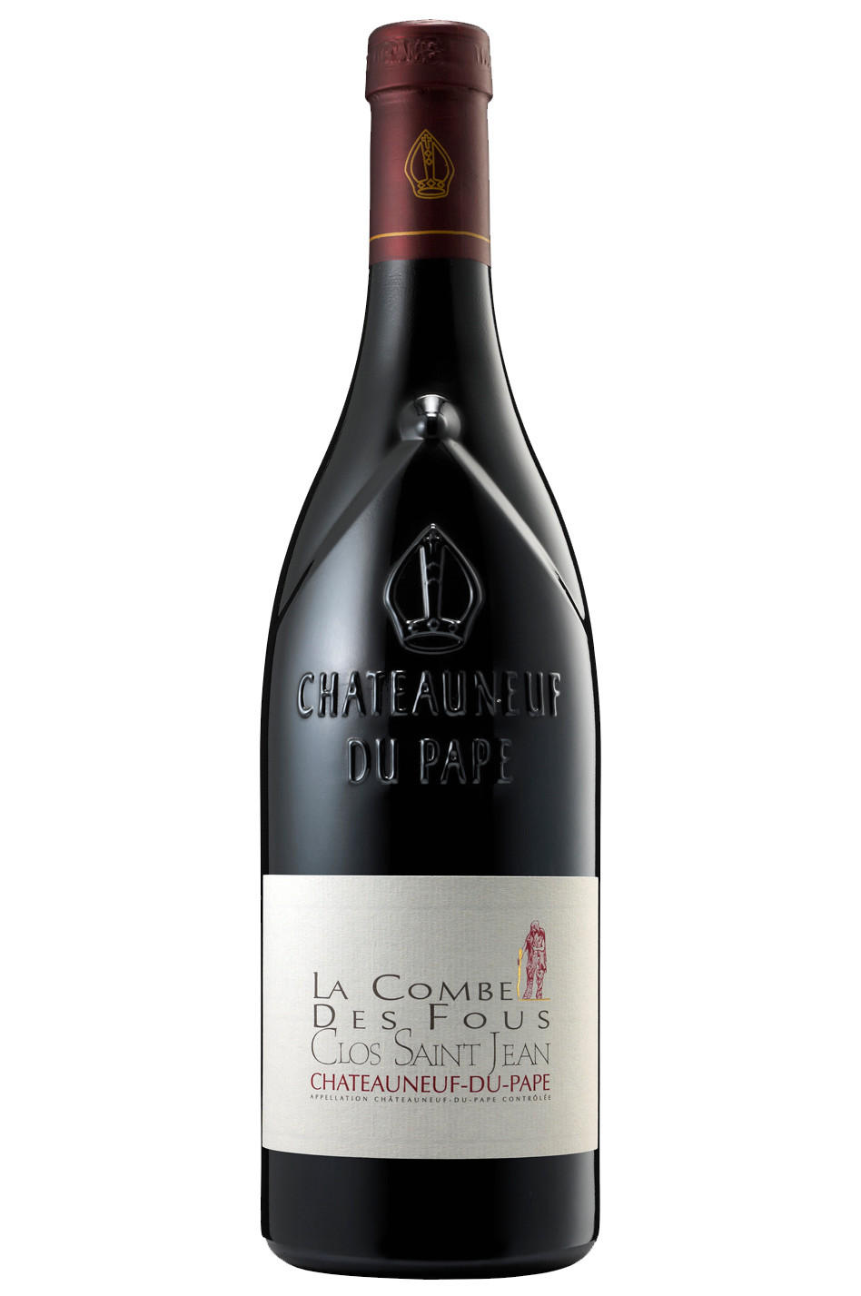 2018 Châteauneuf-du-Pape, La Combe des Fous, Clos Saint Jean, Rhône