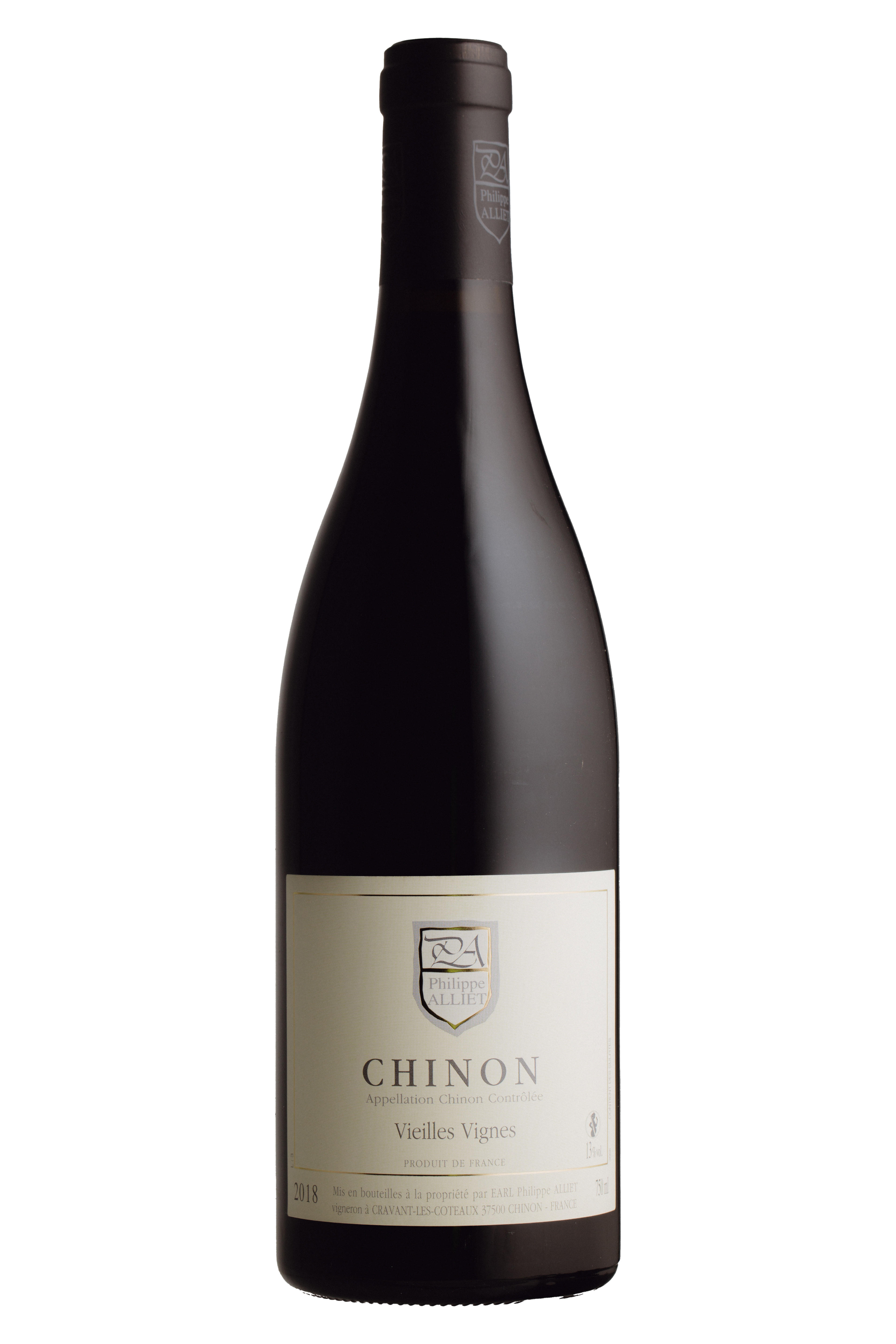2018 Chinon Rouge, Vieilles Vignes, Philippe Alliet, Loire