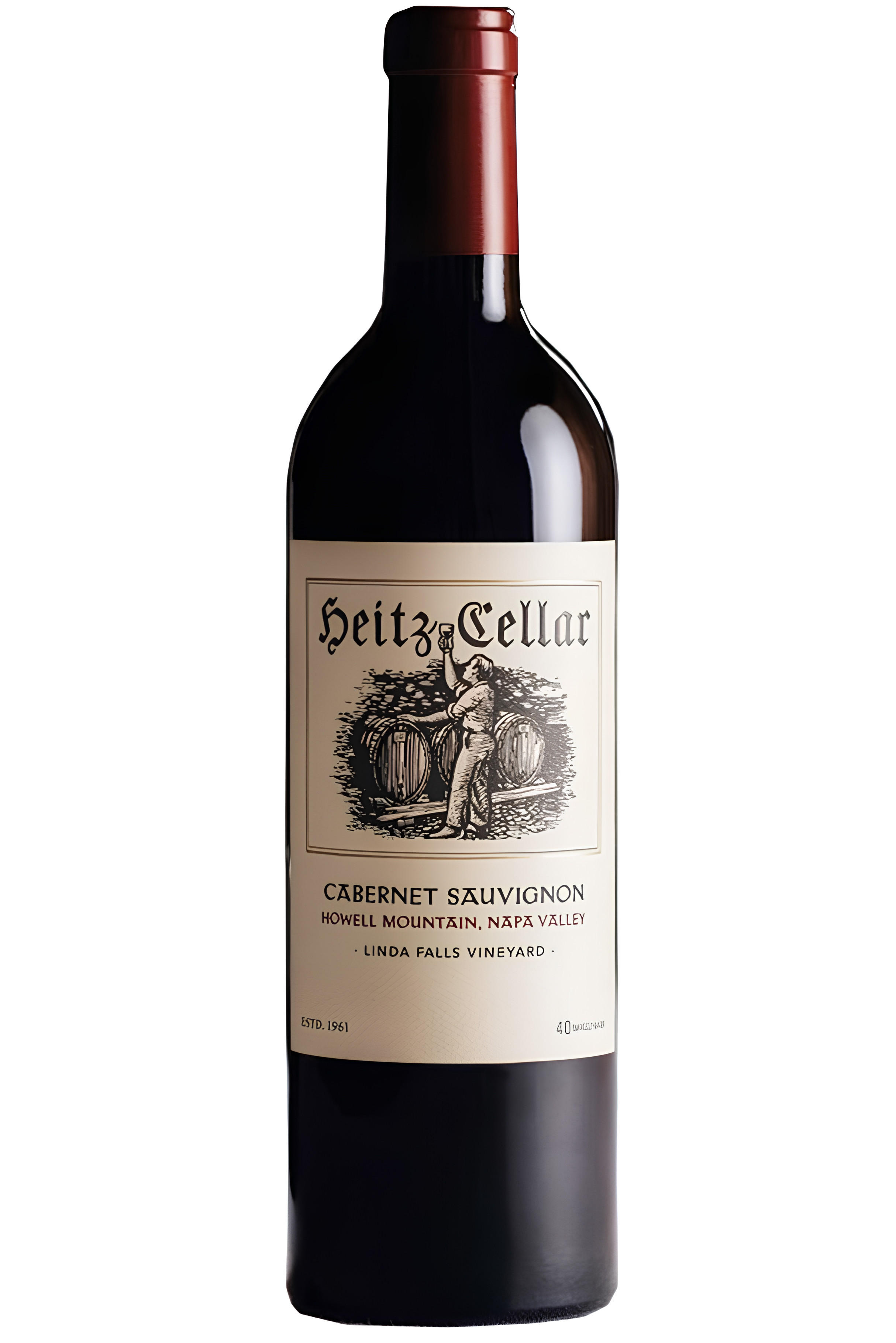 2018 Heitz Cellar, Linda Falls Vineyard Cabernet Sauvignon, Howell Mountain, Napa Valley, California, USA