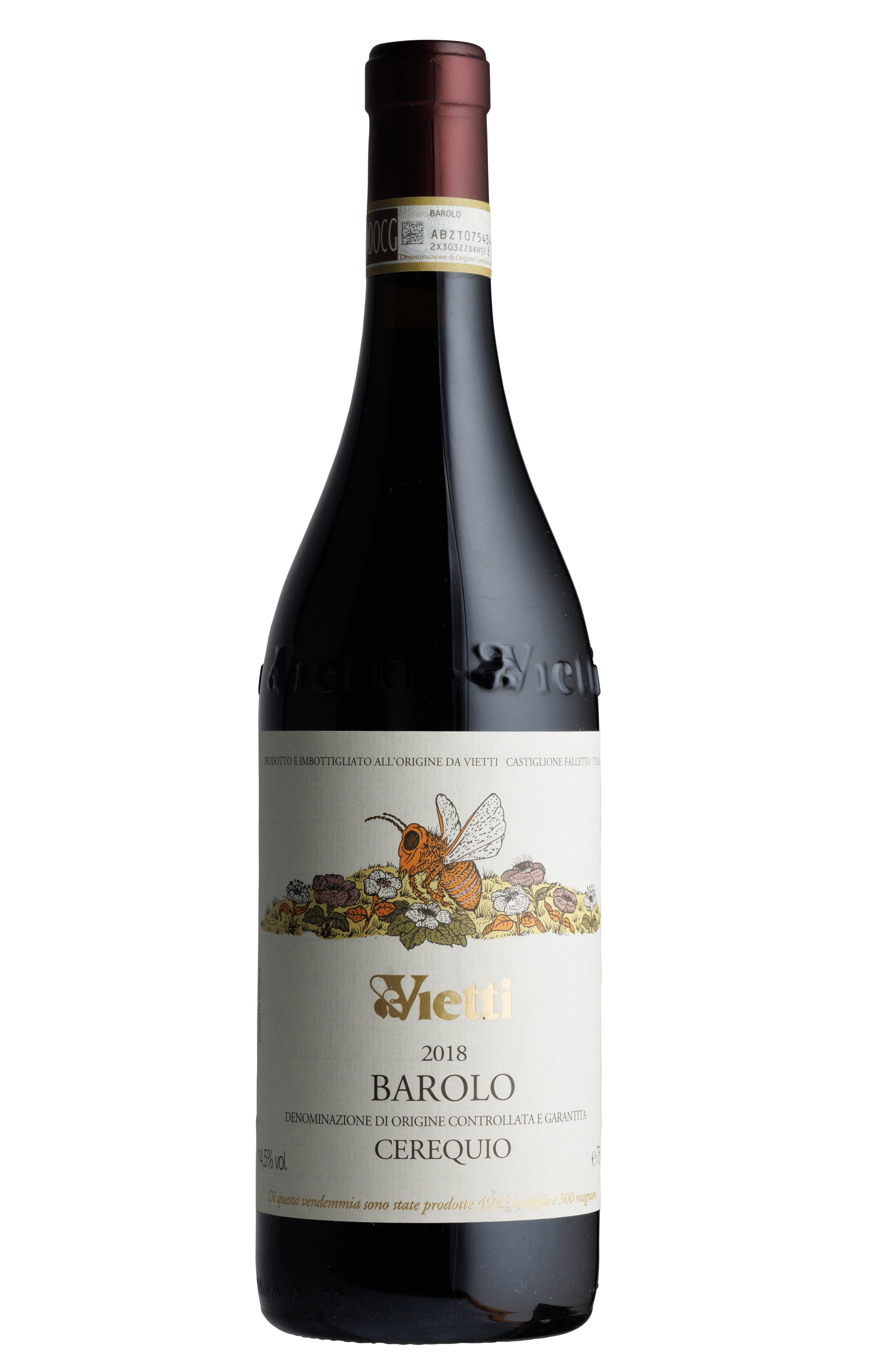 2018 Barolo, Cerequio, Vietti, Piedmont, Italy