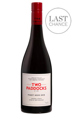 2018 Two Paddocks, Pinot Noir, Central Otago, New Zealand