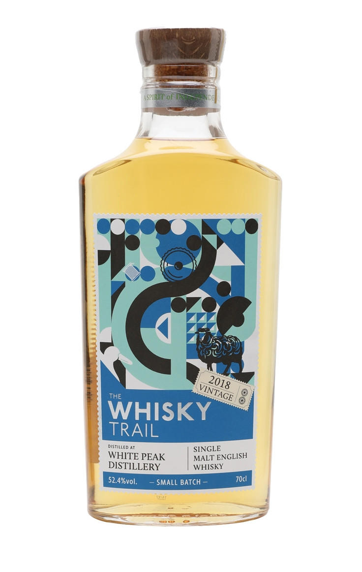 2018 White Peak Distillery, The Whisky Trail, Single Malt Whisky, England (52.4%) bottle