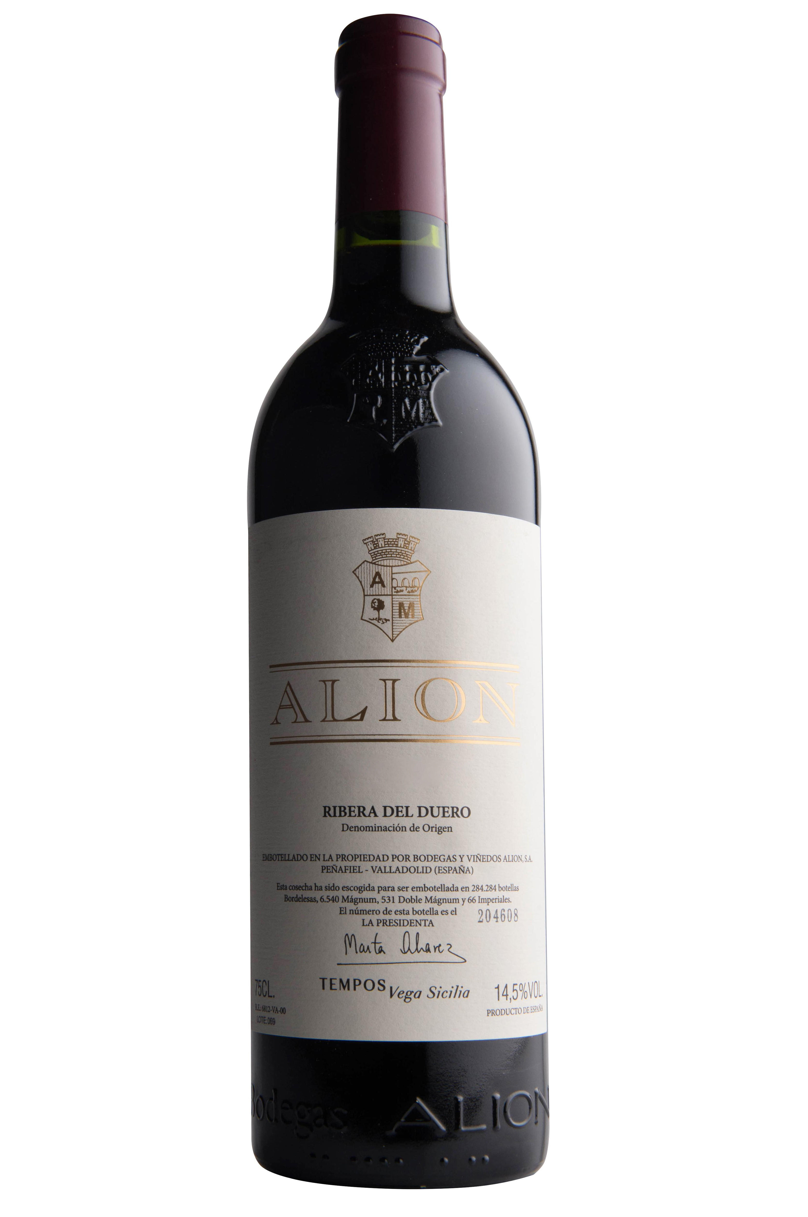 2019 Bodegas Alión, Ribera del Duero, Spain