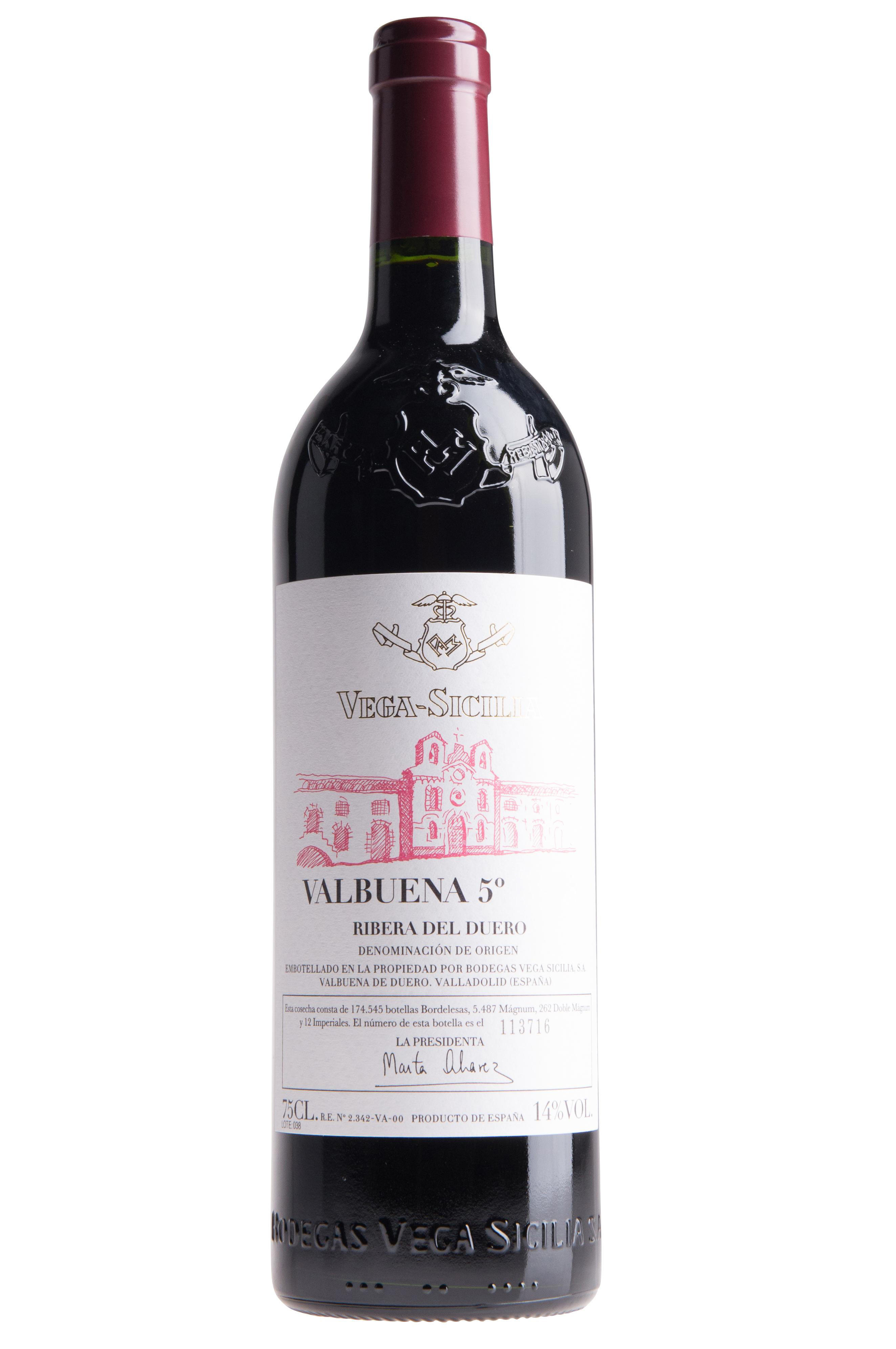 2019 Valbuena 5°, Vega Sicilia, Ribera del Duero, Spain