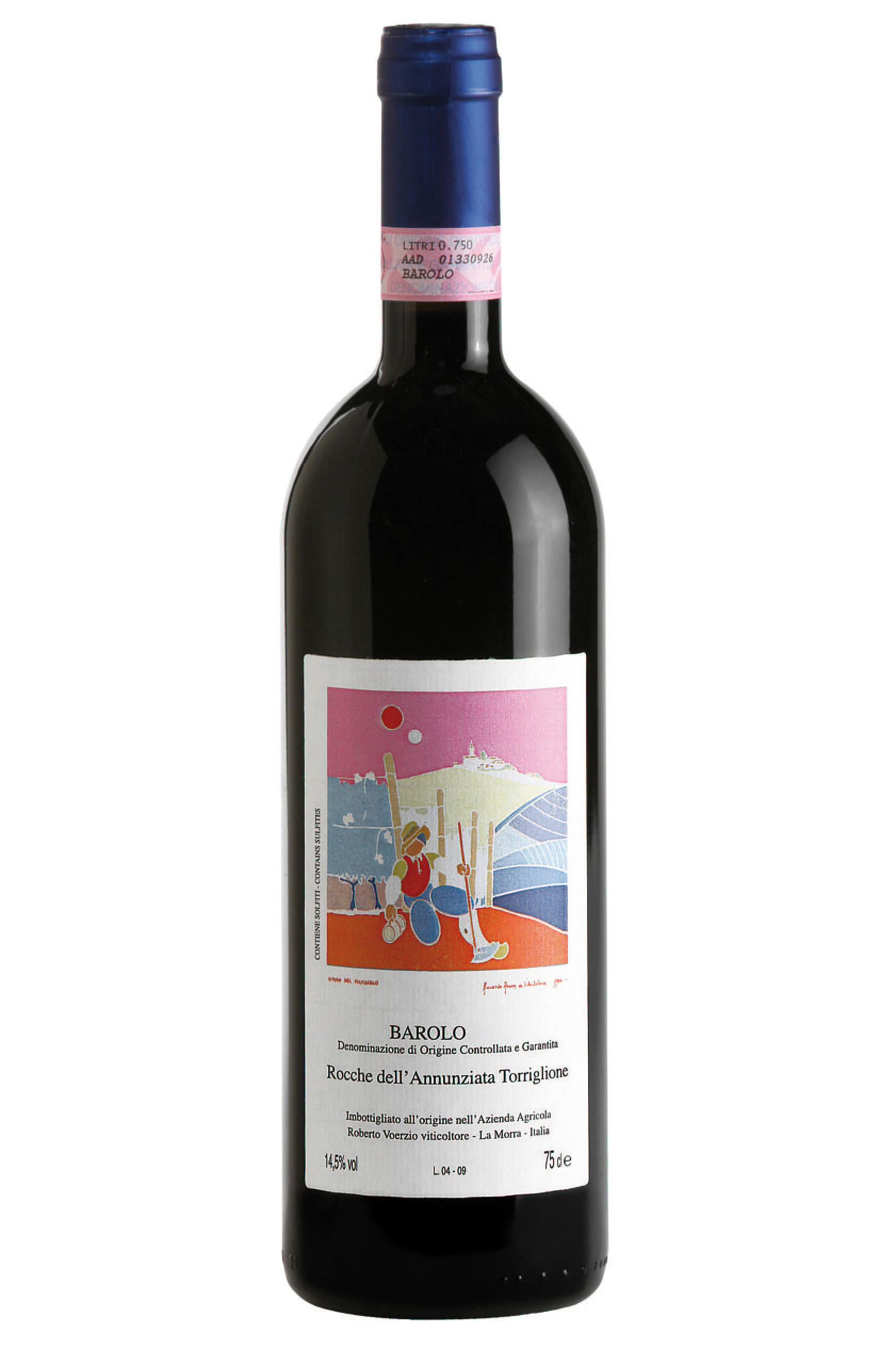 2019 Barolo, Rocche dell'Annunziata, Roberto Voerzio, Piedmont, Italy