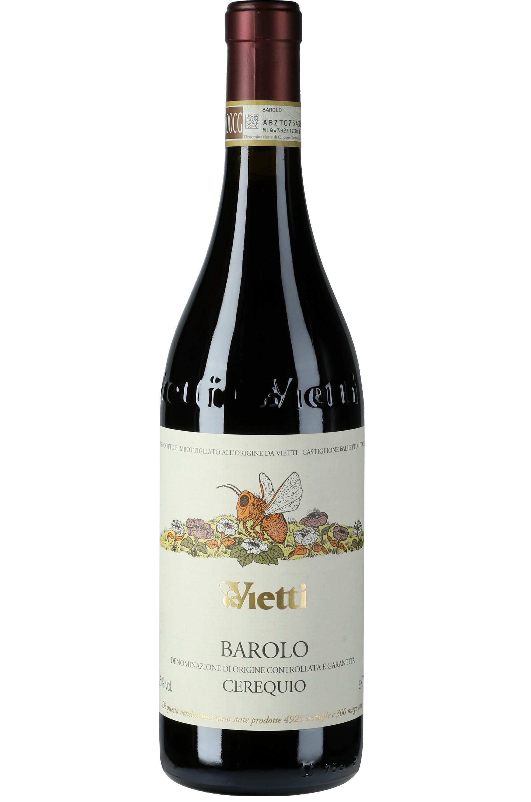 2019 Vietti barolo cerequio bottle