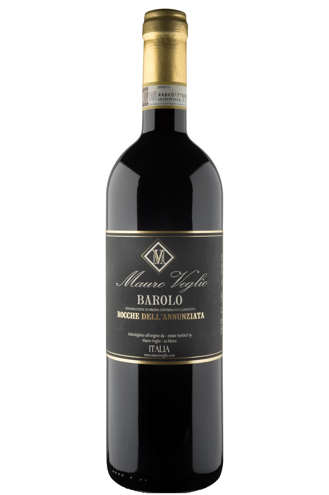 2019 Mauro Veglio Barolo, Rocche dell'Annunziata, Riserva, Mauro Veglio, Piedmont, Italy bottle