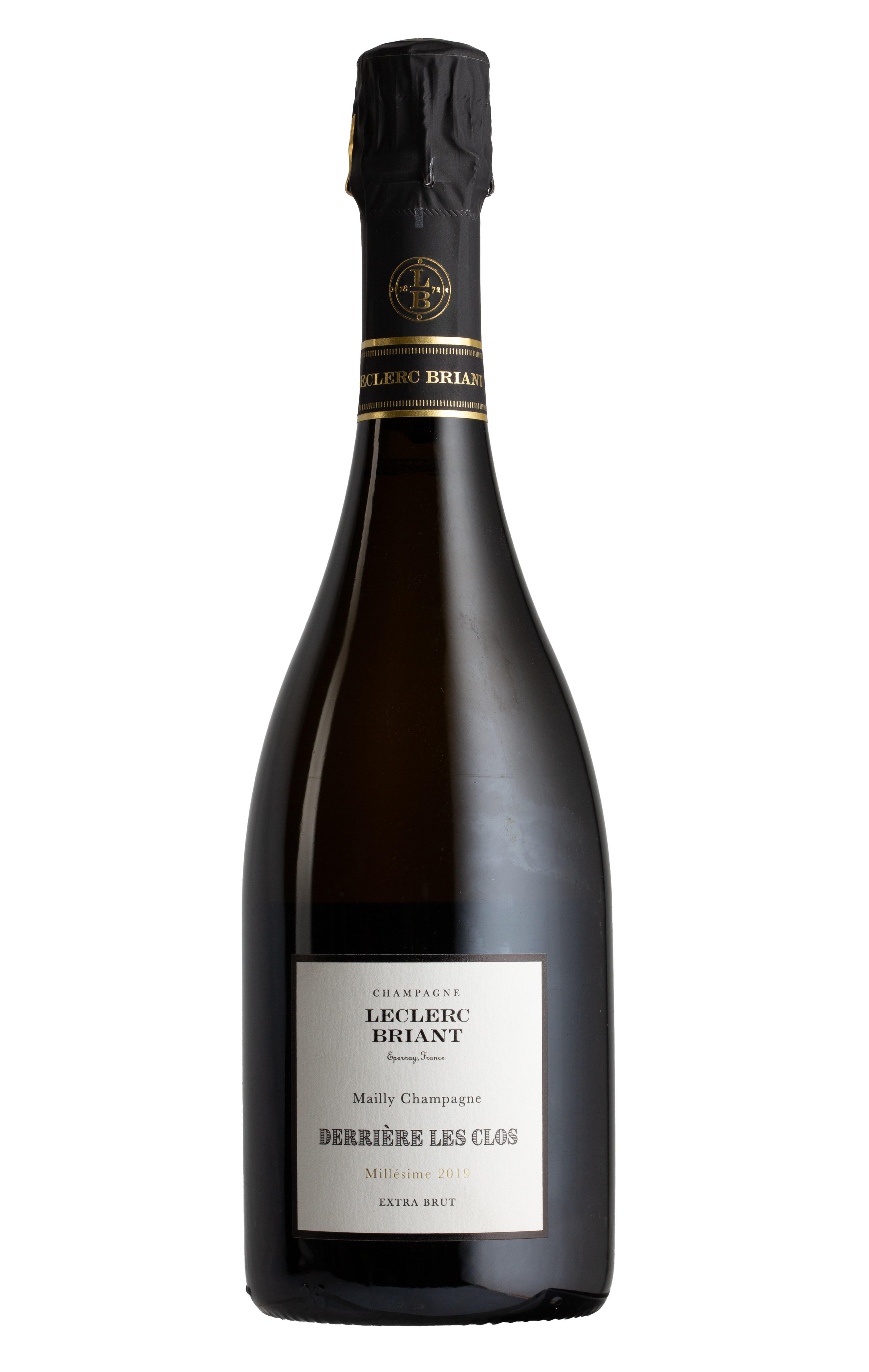 2019 Champagne Leclerc Briant, Derrière Les Clos, Blanc de Noirs, Grand Cru, Mailly, Extra Brut